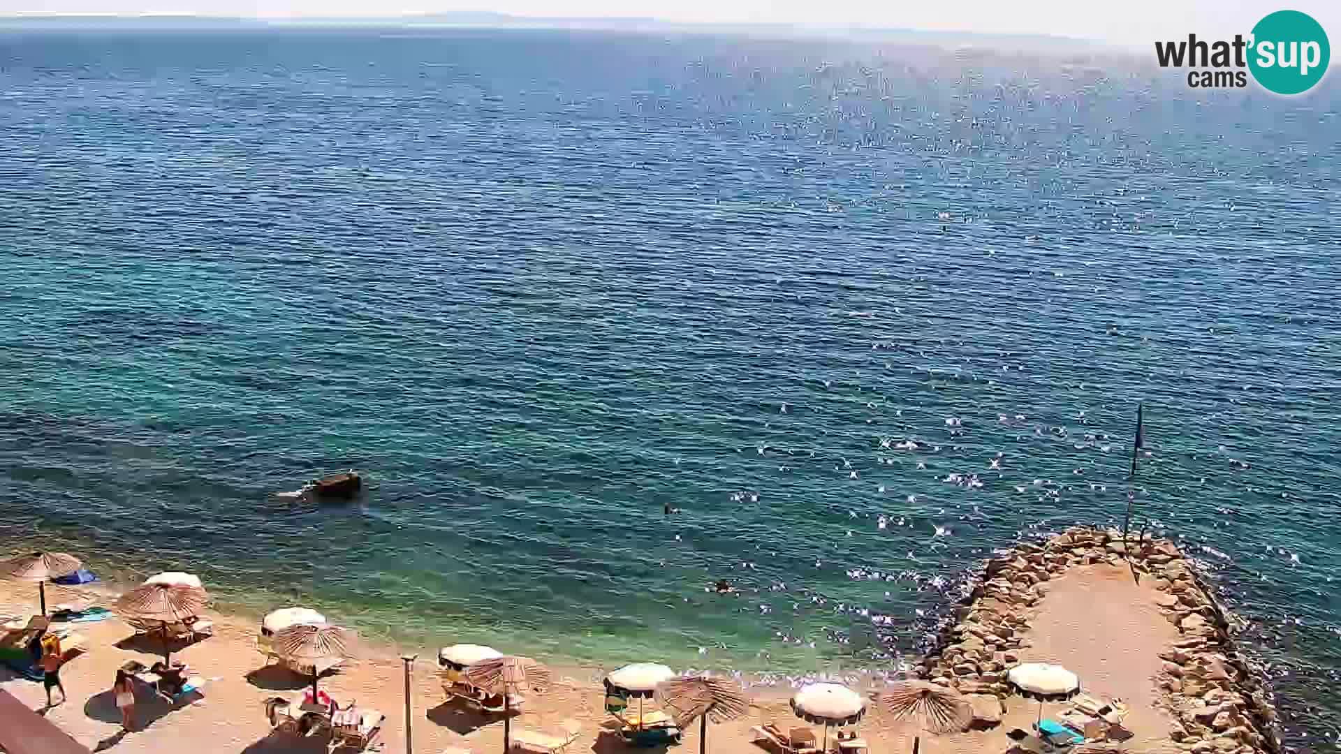Webcam plage de Podstrana – Vue en direct depuis Hotel Split