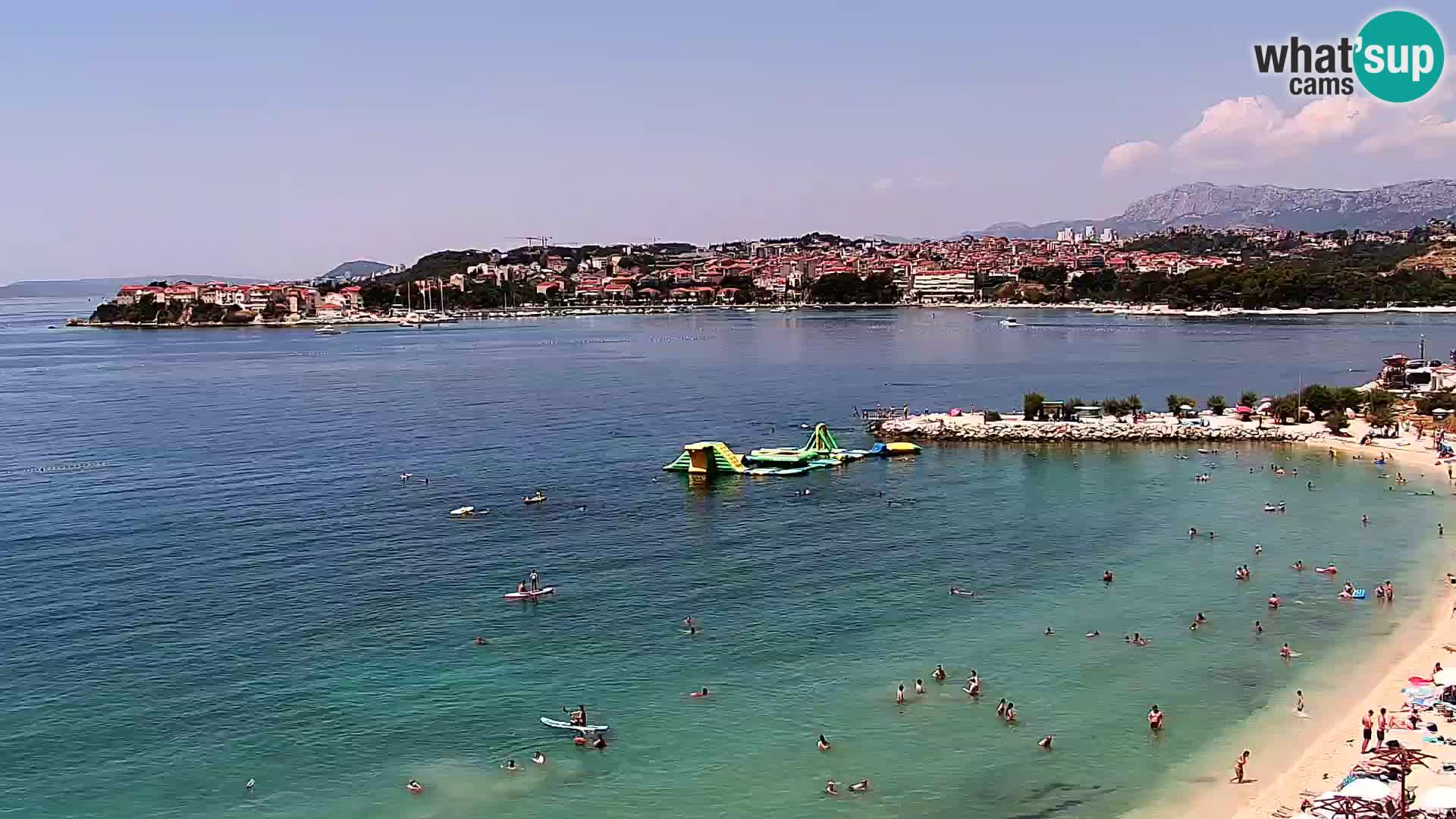 Webcam plage de Podstrana – Vue en direct depuis Hotel Split
