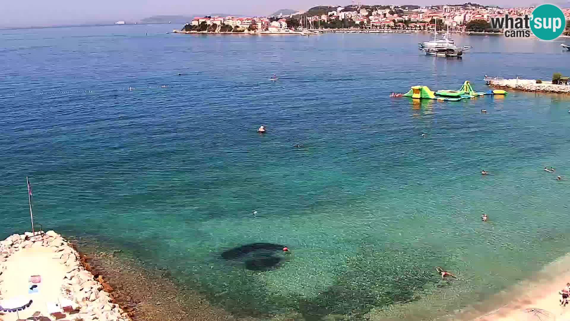 Webcam plage de Podstrana – Vue en direct depuis Hotel Split