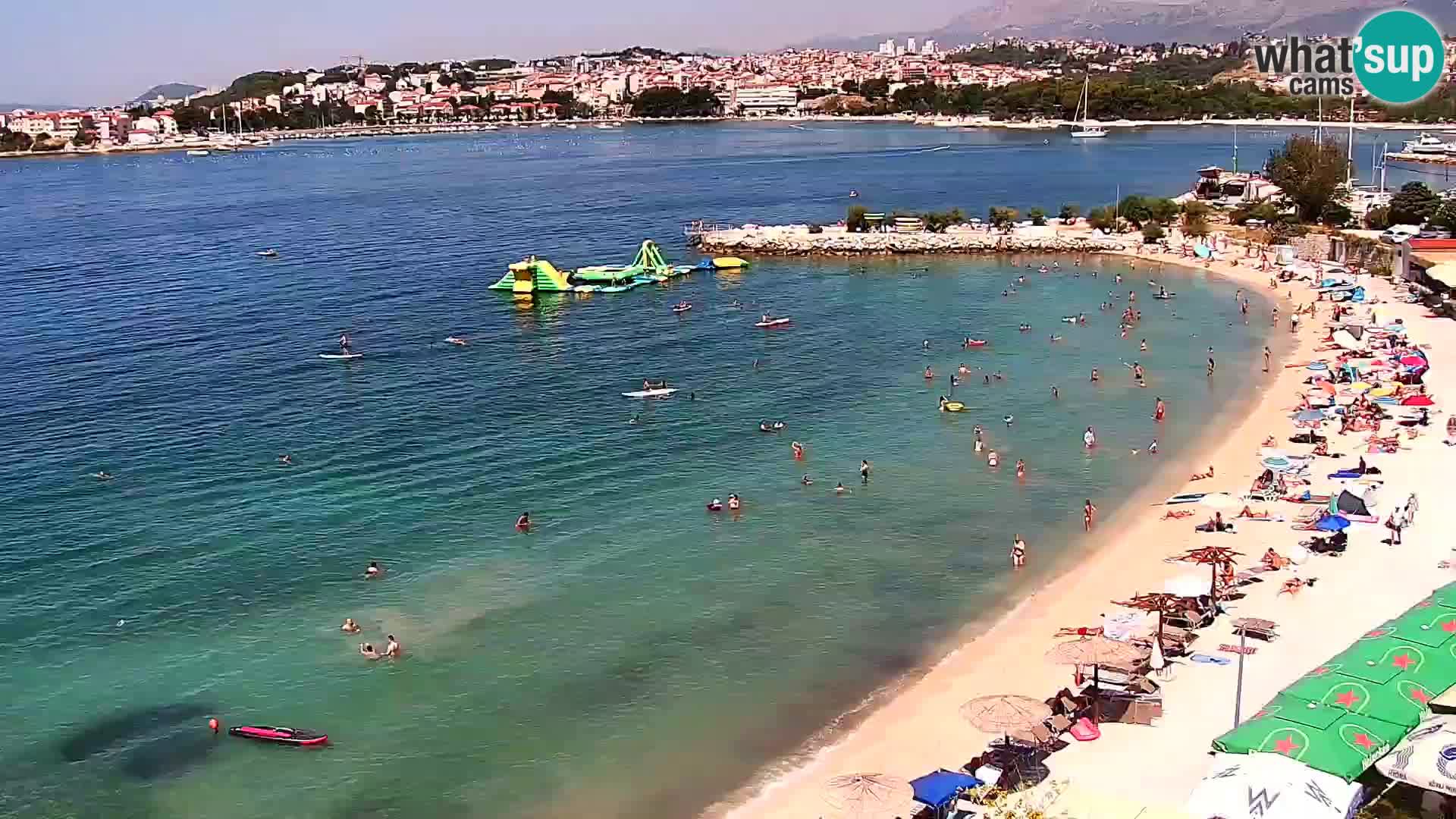 Webcam Playa de Podstrana – Vista en directo desde Hotel Split