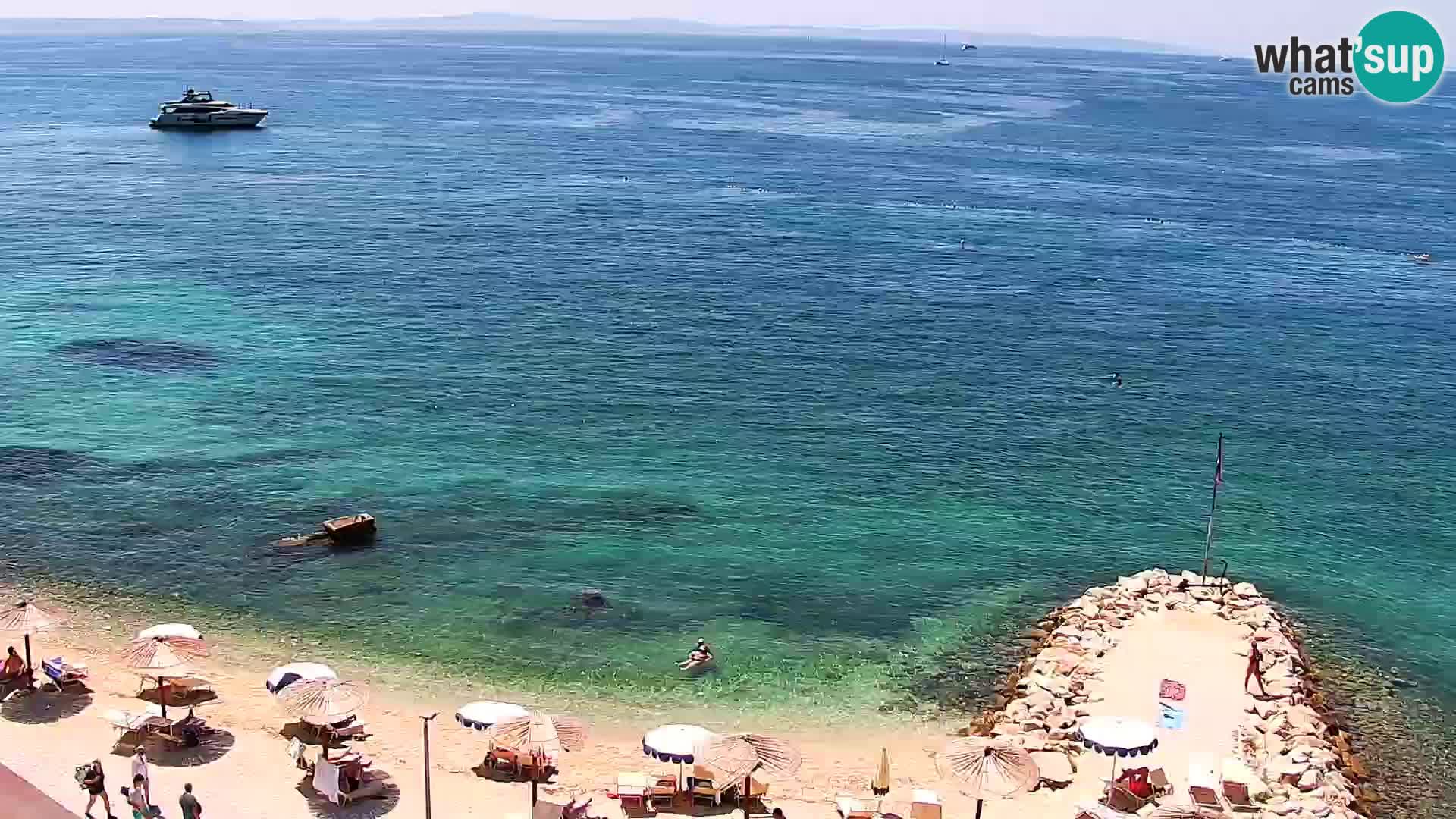 Webcam Spiaggia di Podstrana – Diretta dall’Hotel Split