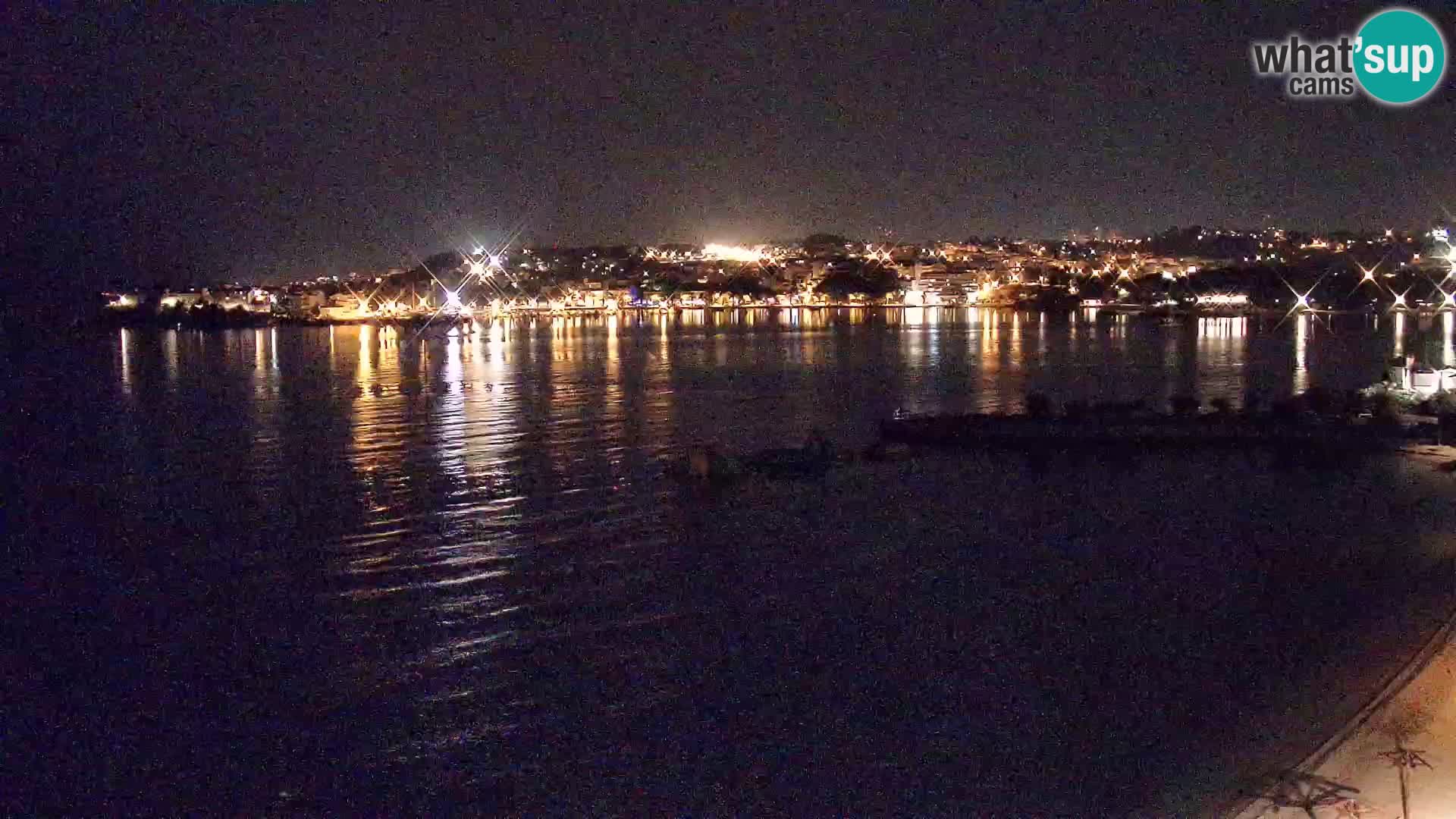 Spletna kamera Plaža Podstrana – Pogled v živo