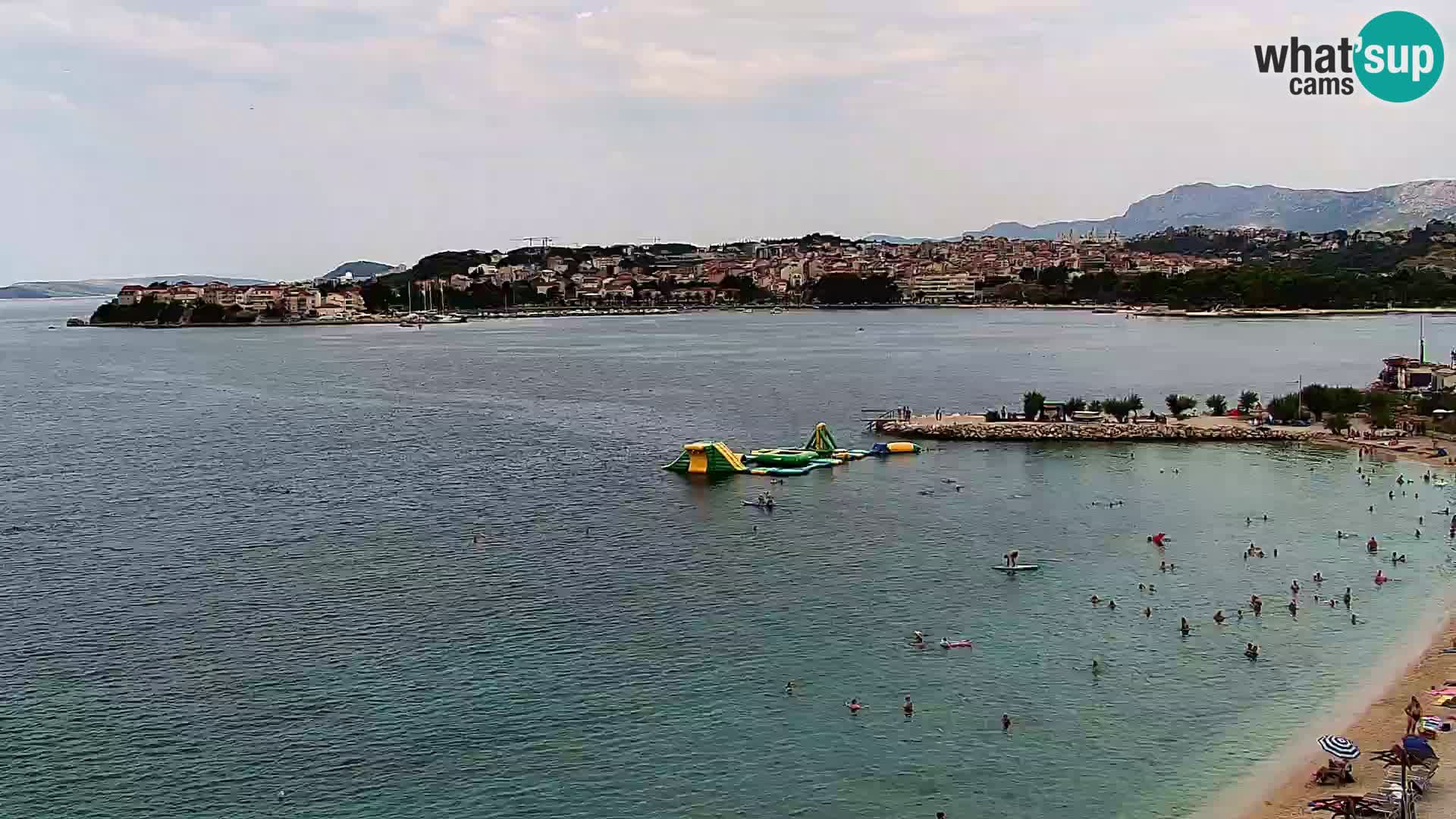 Webcam plage de Podstrana – Vue en direct depuis Hotel Split