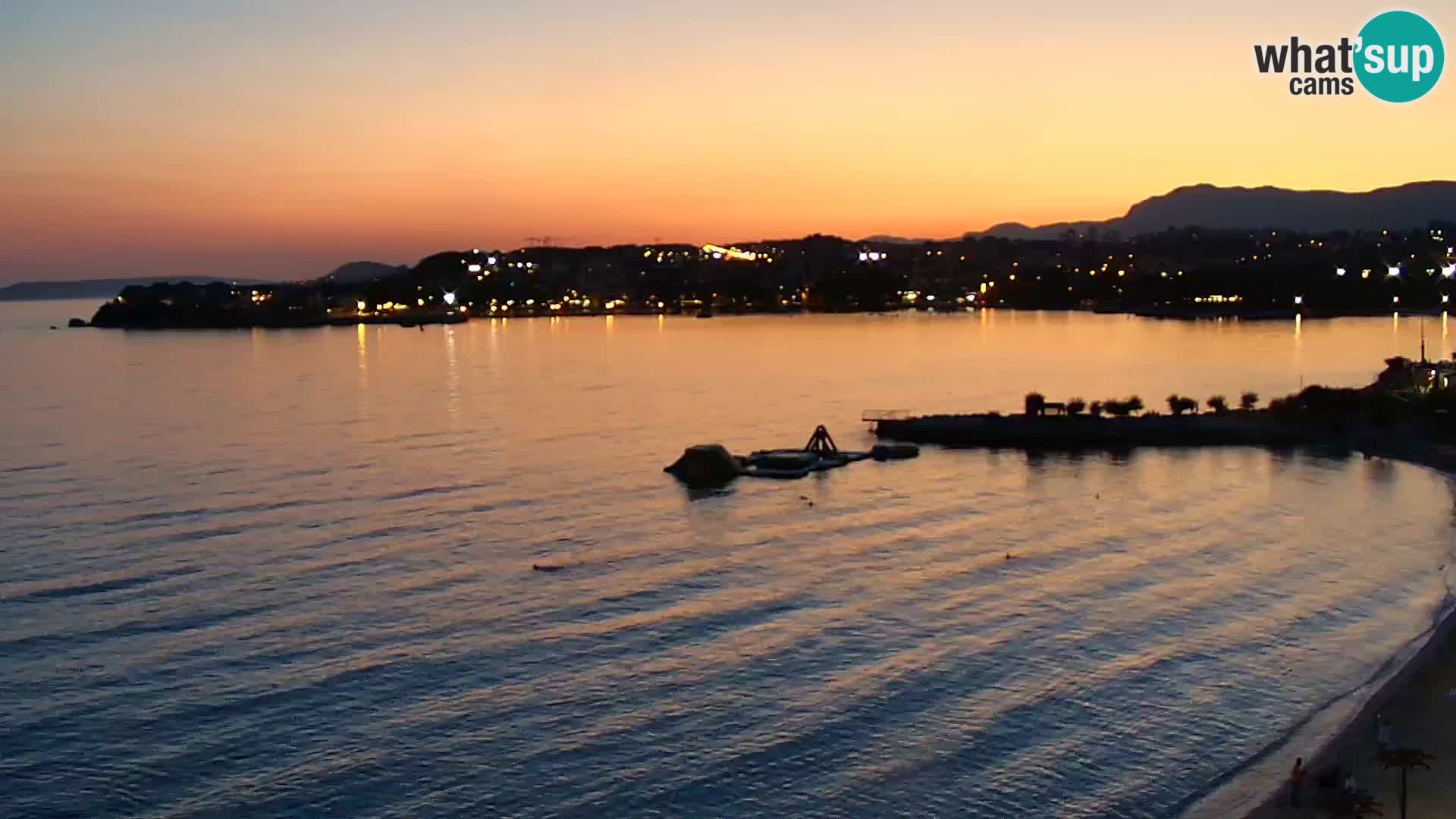 Webcam Spiaggia di Podstrana – Diretta dall’Hotel Split
