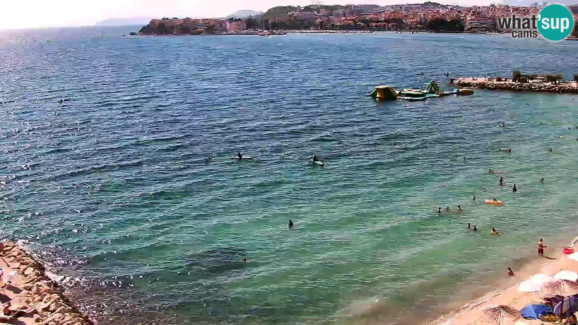 Web kamera Plaža Podstrana – Pogled uživo
