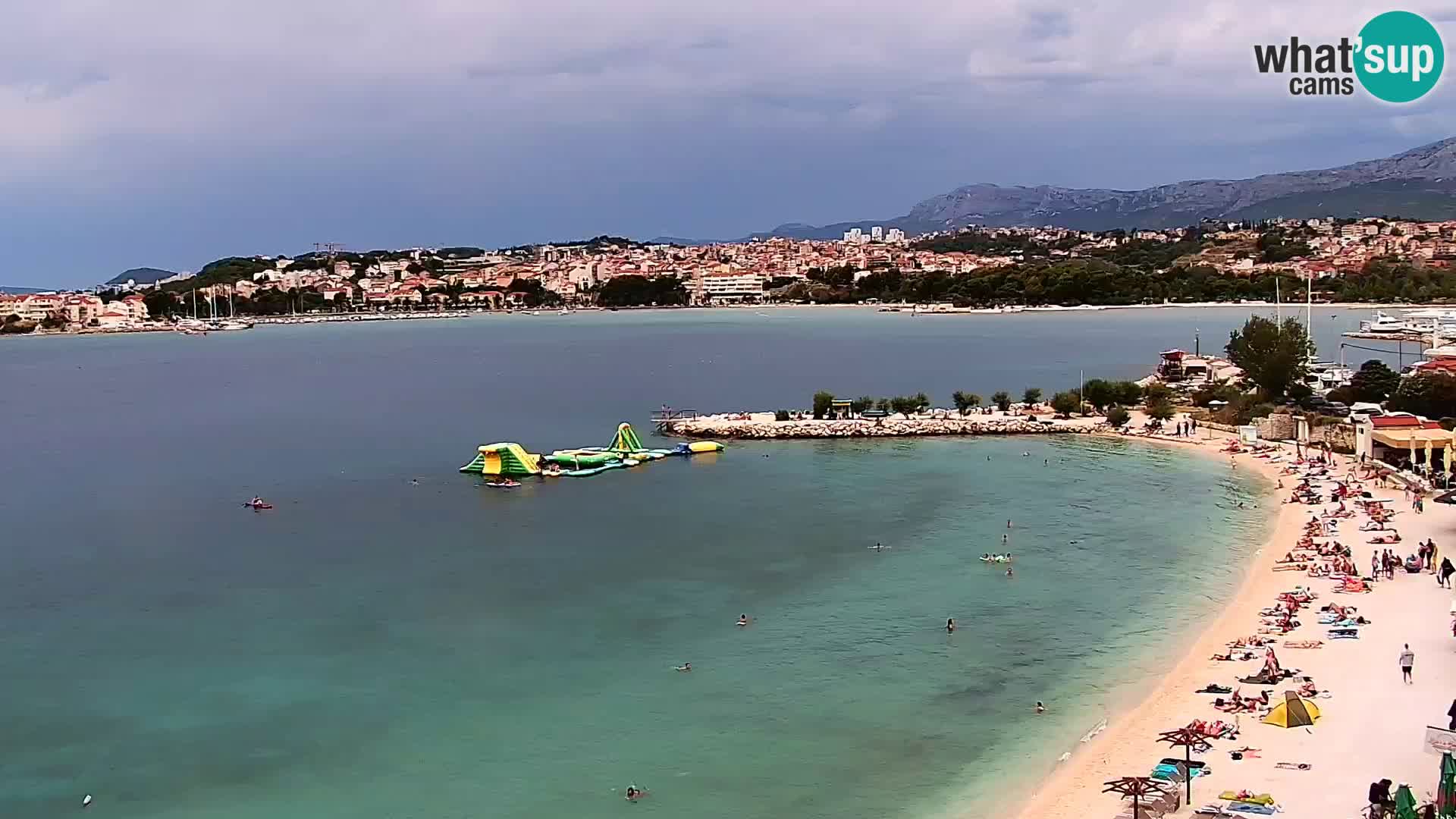 Spletna kamera Plaža Podstrana – Pogled v živo