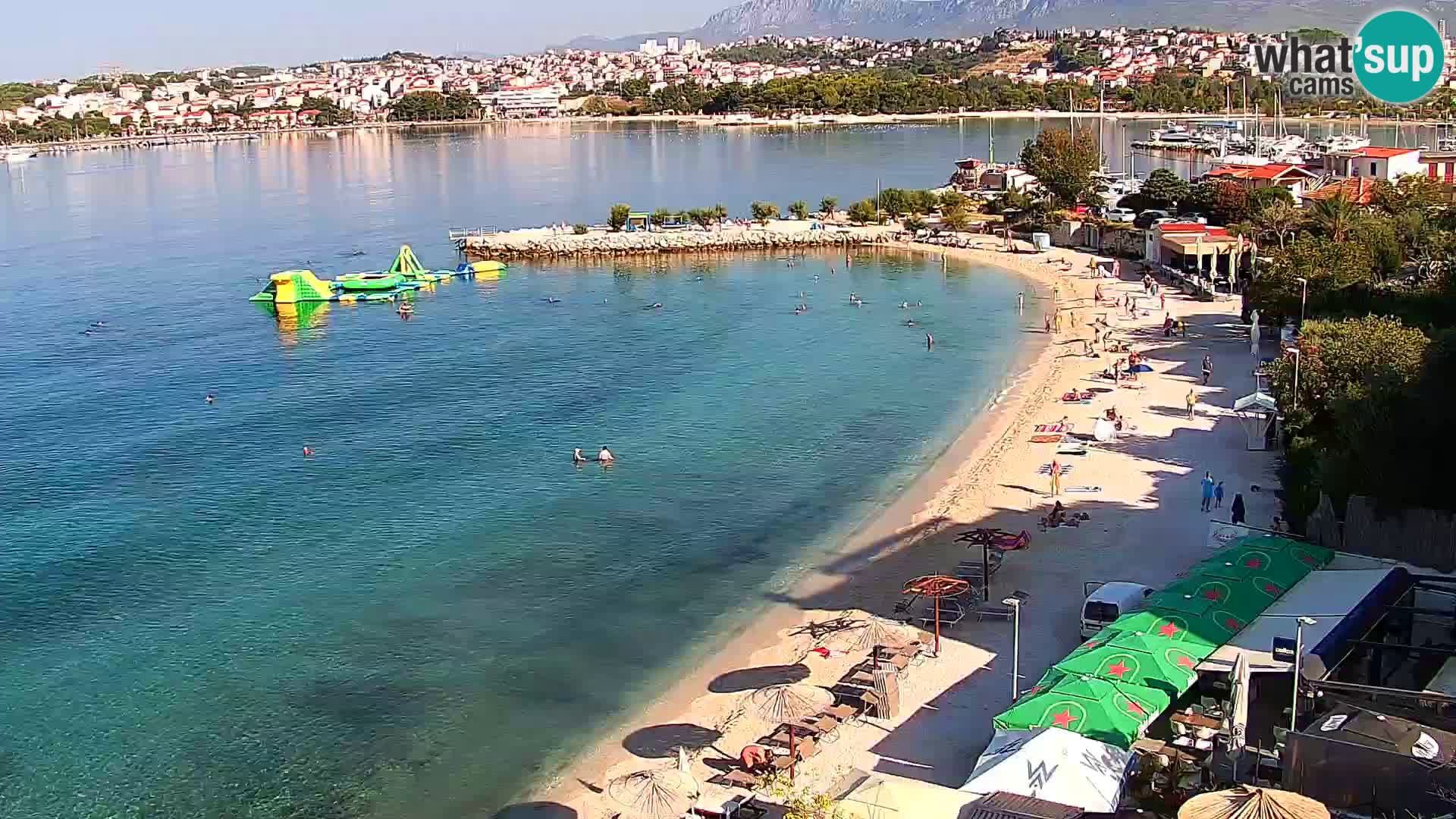 Podstrana Strand Webcam – Liveblick vom Hotel Split