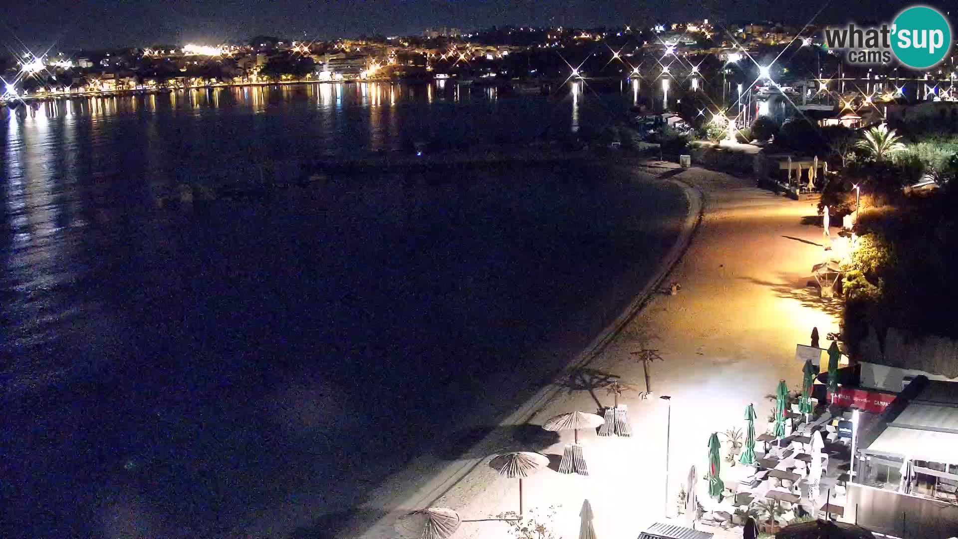 Webcam plage de Podstrana – Vue en direct depuis Hotel Split