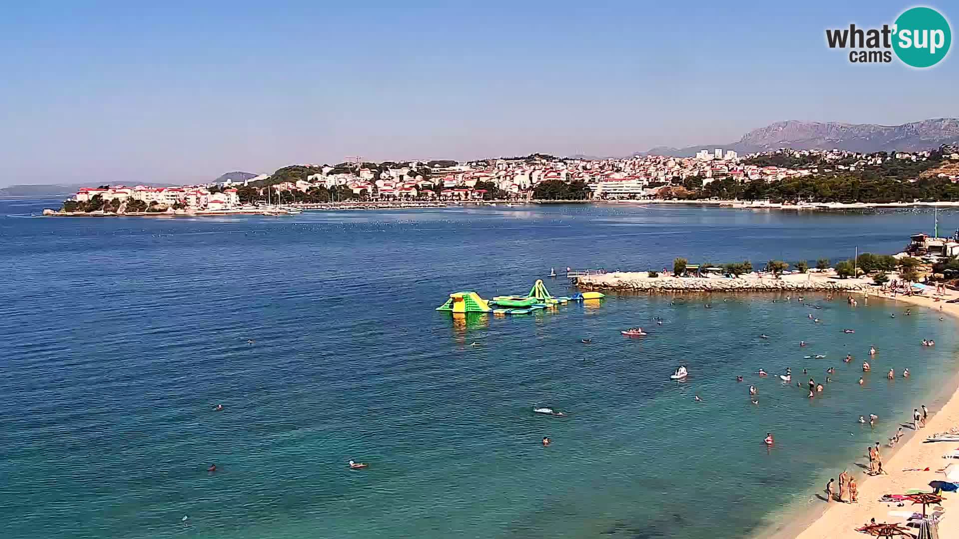 Webcam Playa de Podstrana – Vista en directo desde Hotel Split
