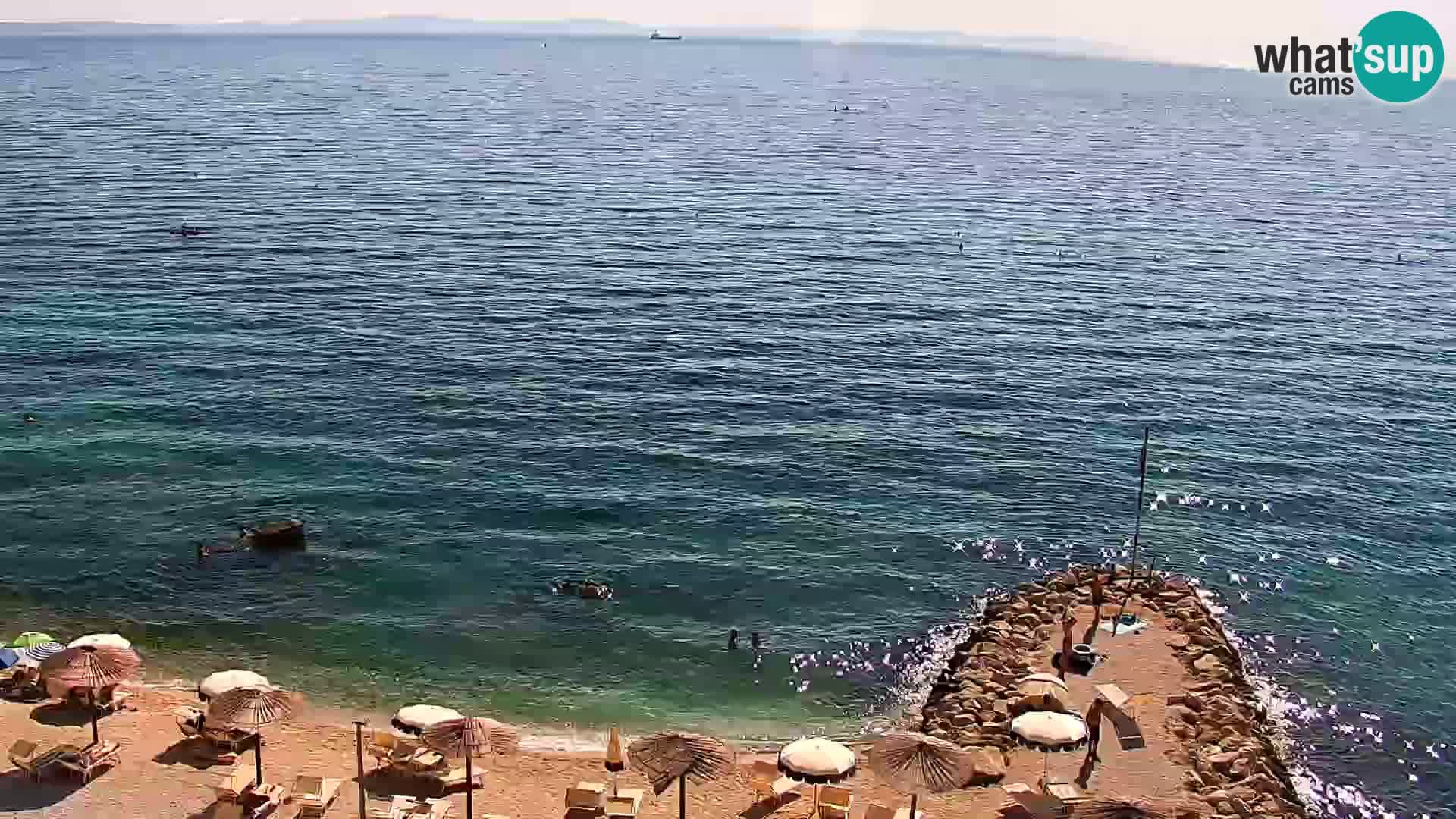 Podstrana Strand Webcam – Liveblick vom Hotel Split