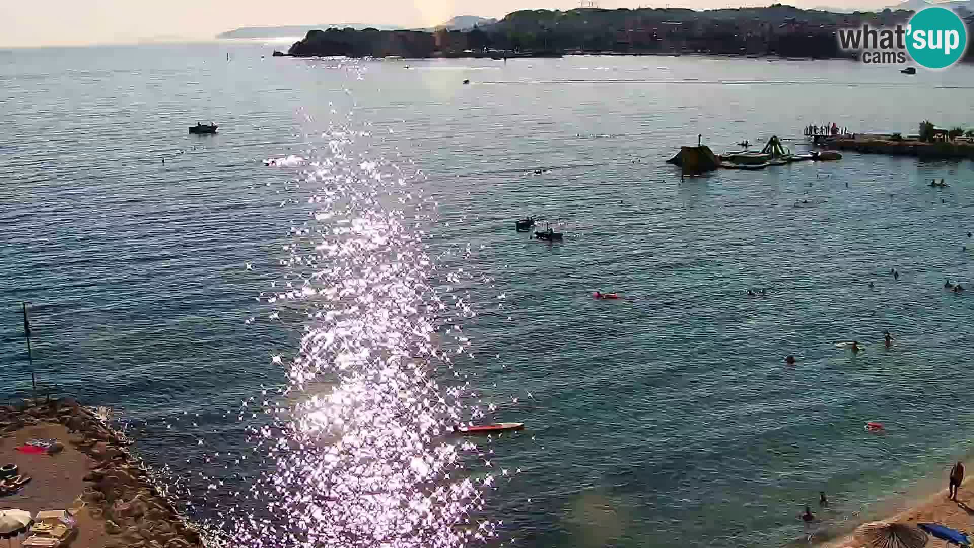 Web kamera Plaža Podstrana – Pogled uživo