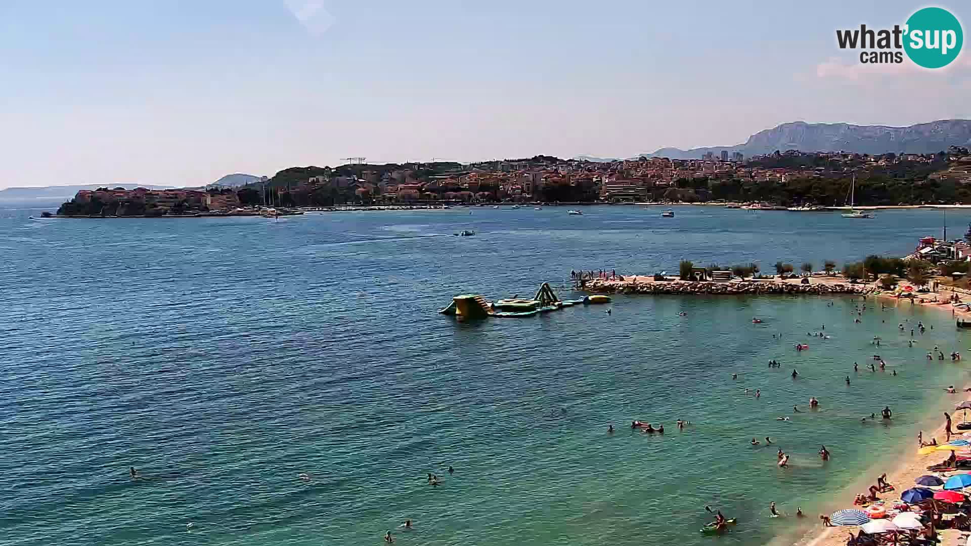 Webcam plage de Podstrana – Vue en direct depuis Hotel Split