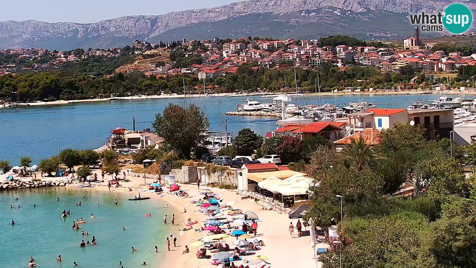 Podstrana Beach Webcam – Live View from Hotel Split