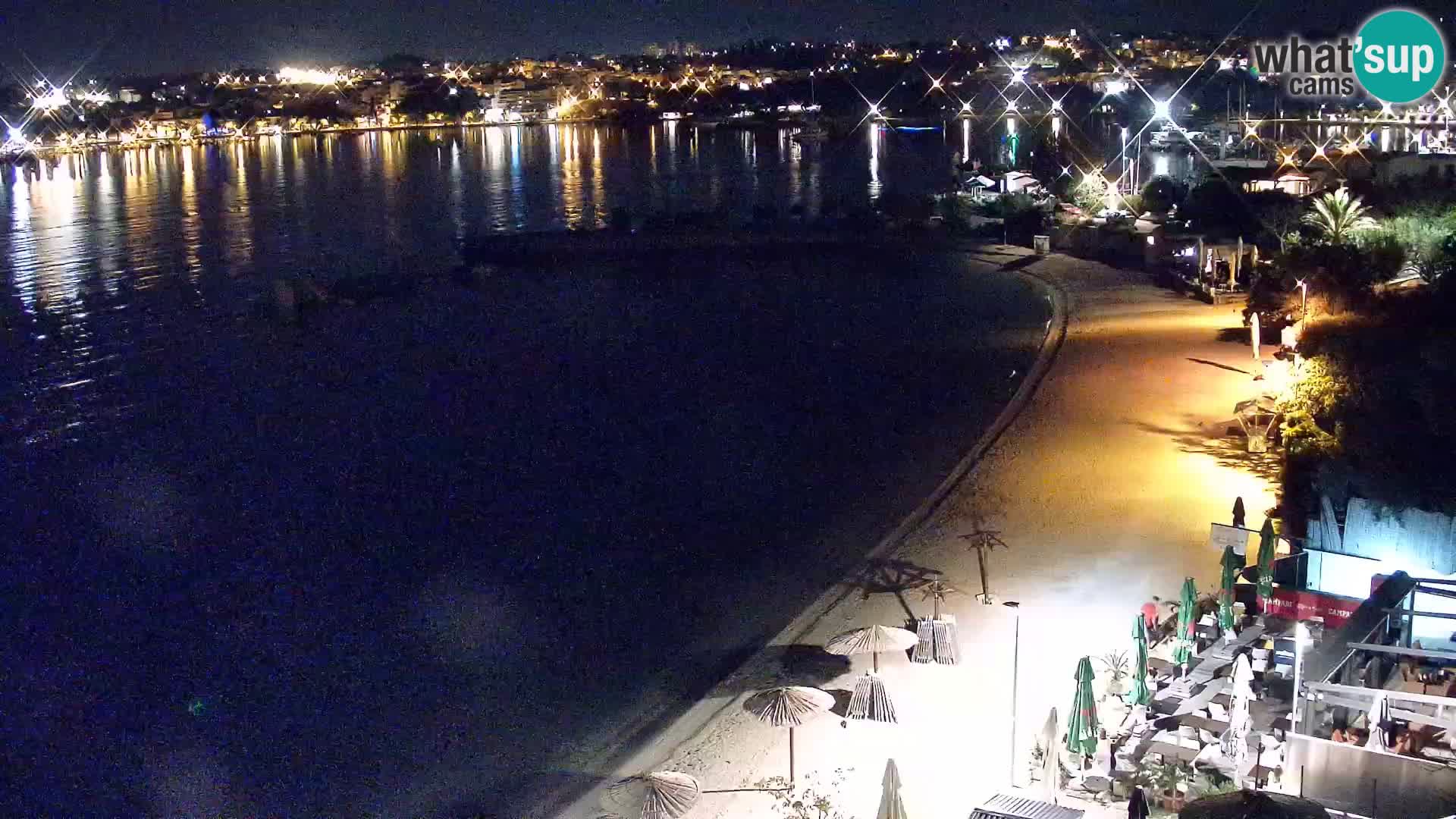 Web kamera Plaža Podstrana – Pogled uživo