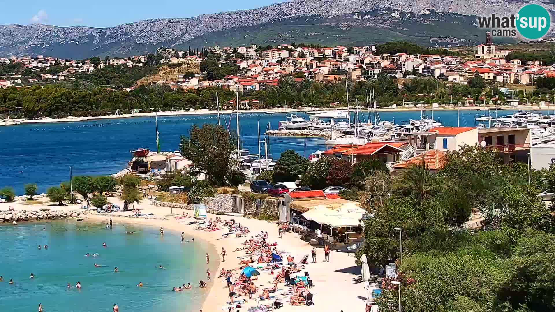Podstrana Beach Webcam – Live View from Hotel Split