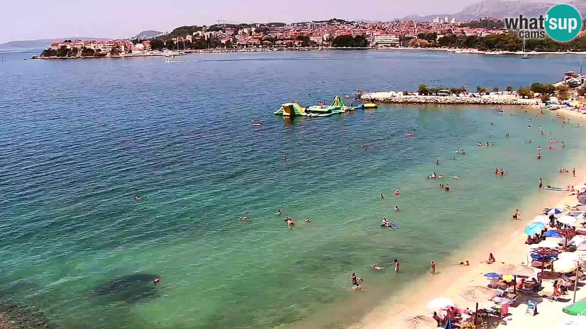 Webcam plage de Podstrana – Vue en direct depuis Hotel Split