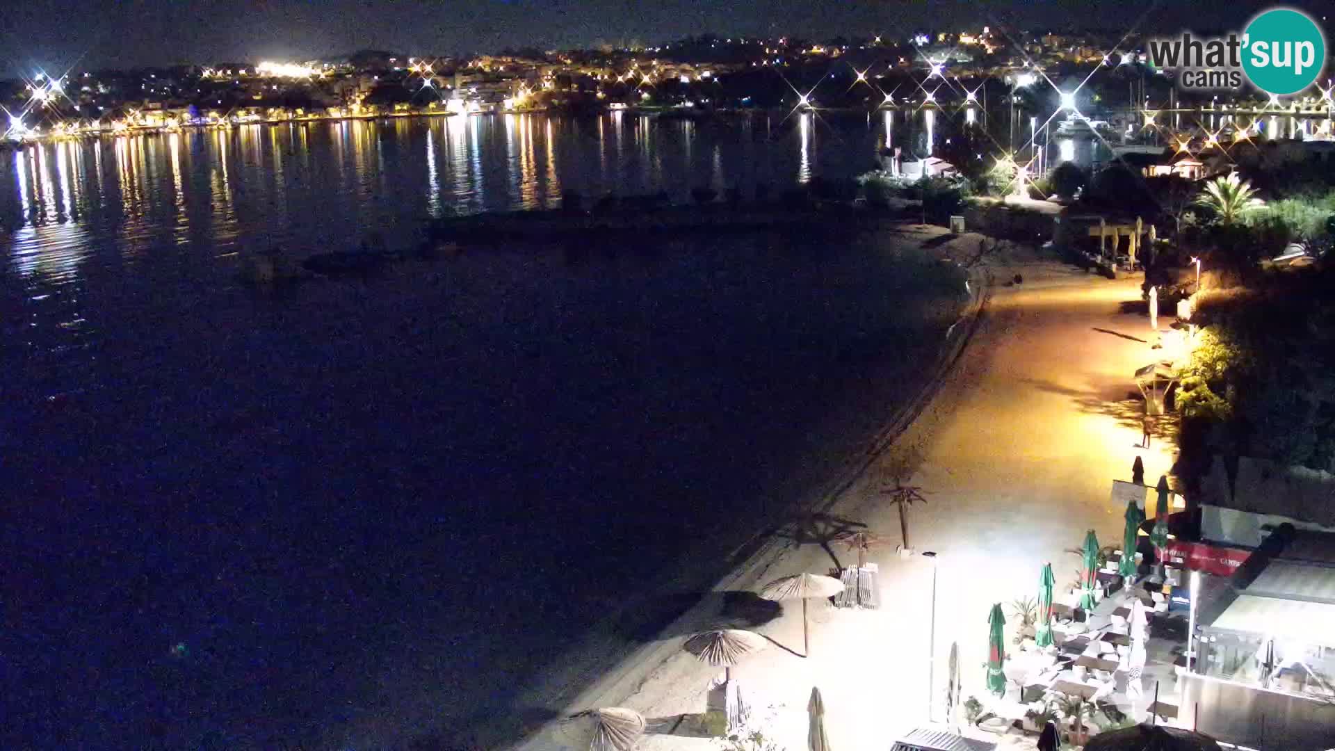 Webcam plage de Podstrana – Vue en direct depuis Hotel Split