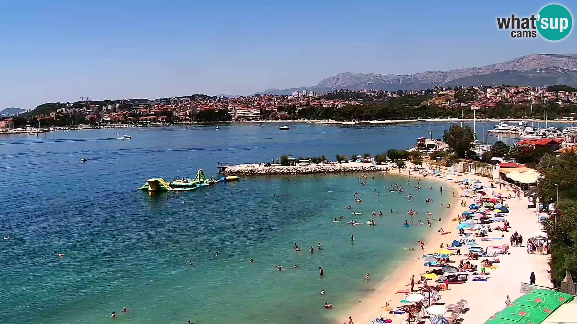 Podstrana Beach Webcam – Live View from Hotel Split