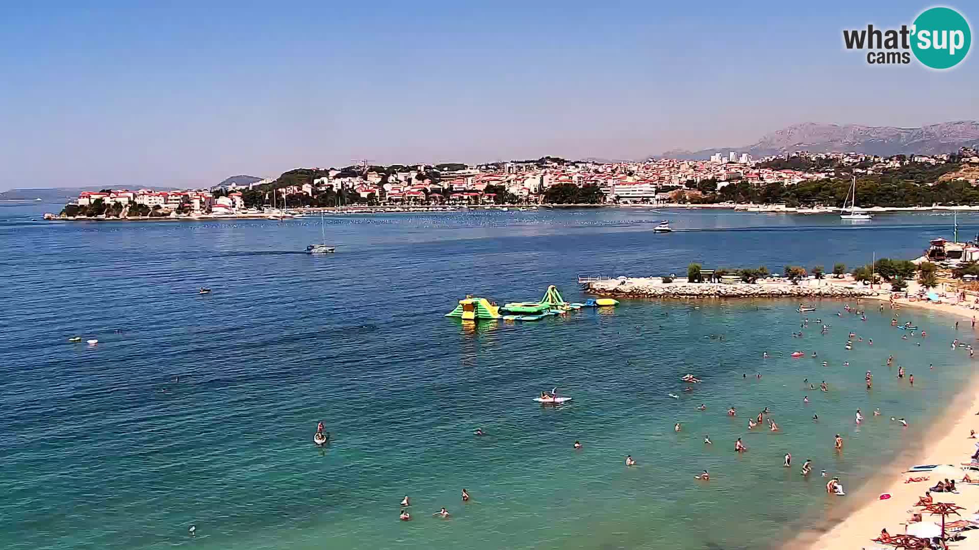 Podstrana Beach Webcam – Live View from Hotel Split
