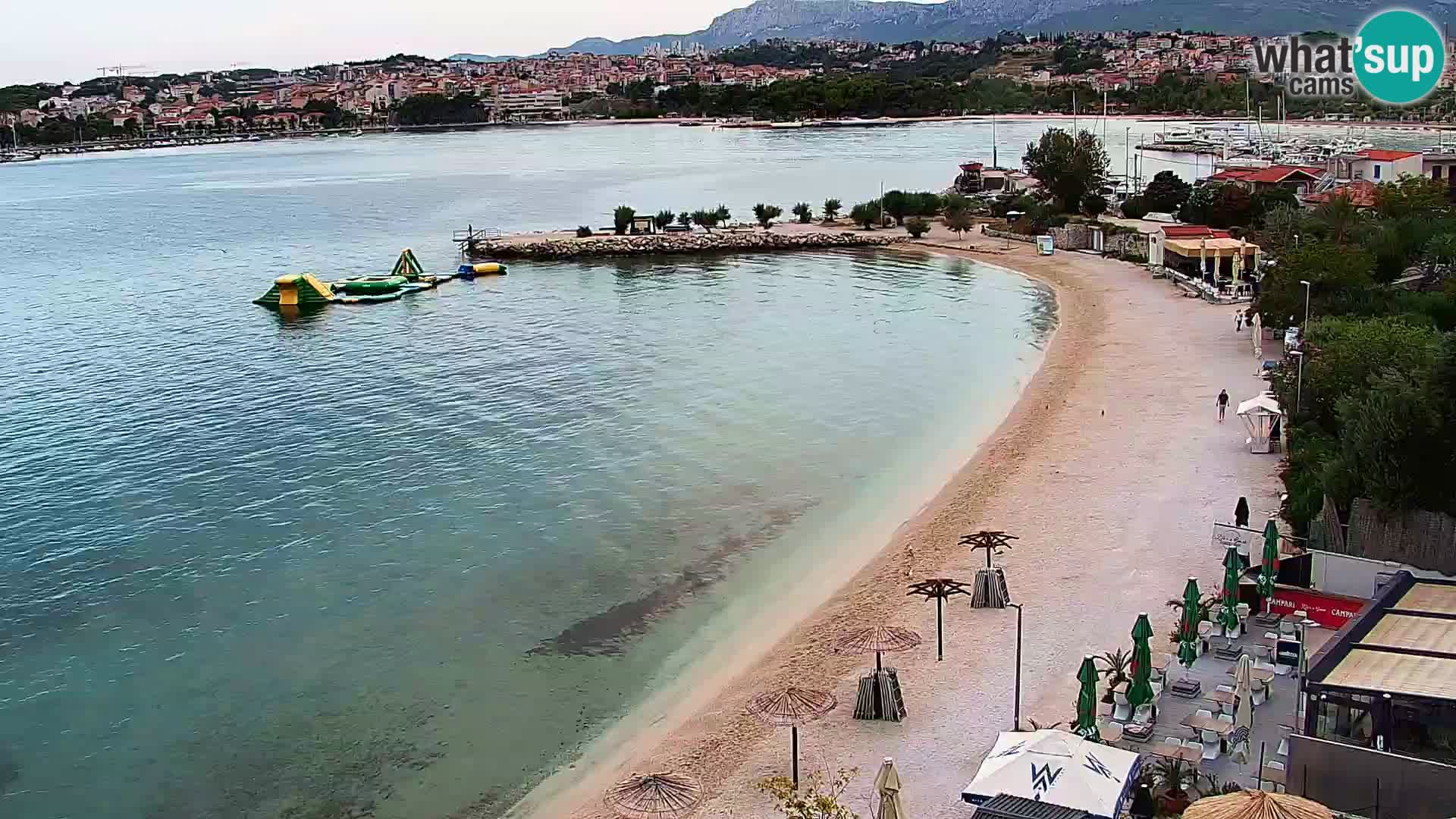 Web kamera Plaža Podstrana – Pogled uživo
