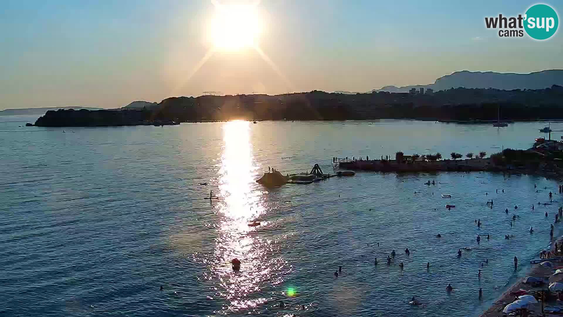 Spletna kamera Plaža Podstrana – Pogled v živo