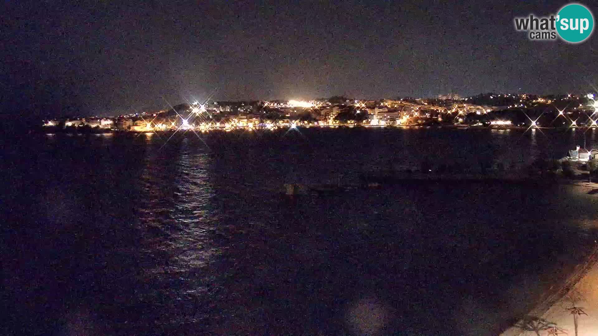 Webcam Playa de Podstrana – Vista en directo desde Hotel Split