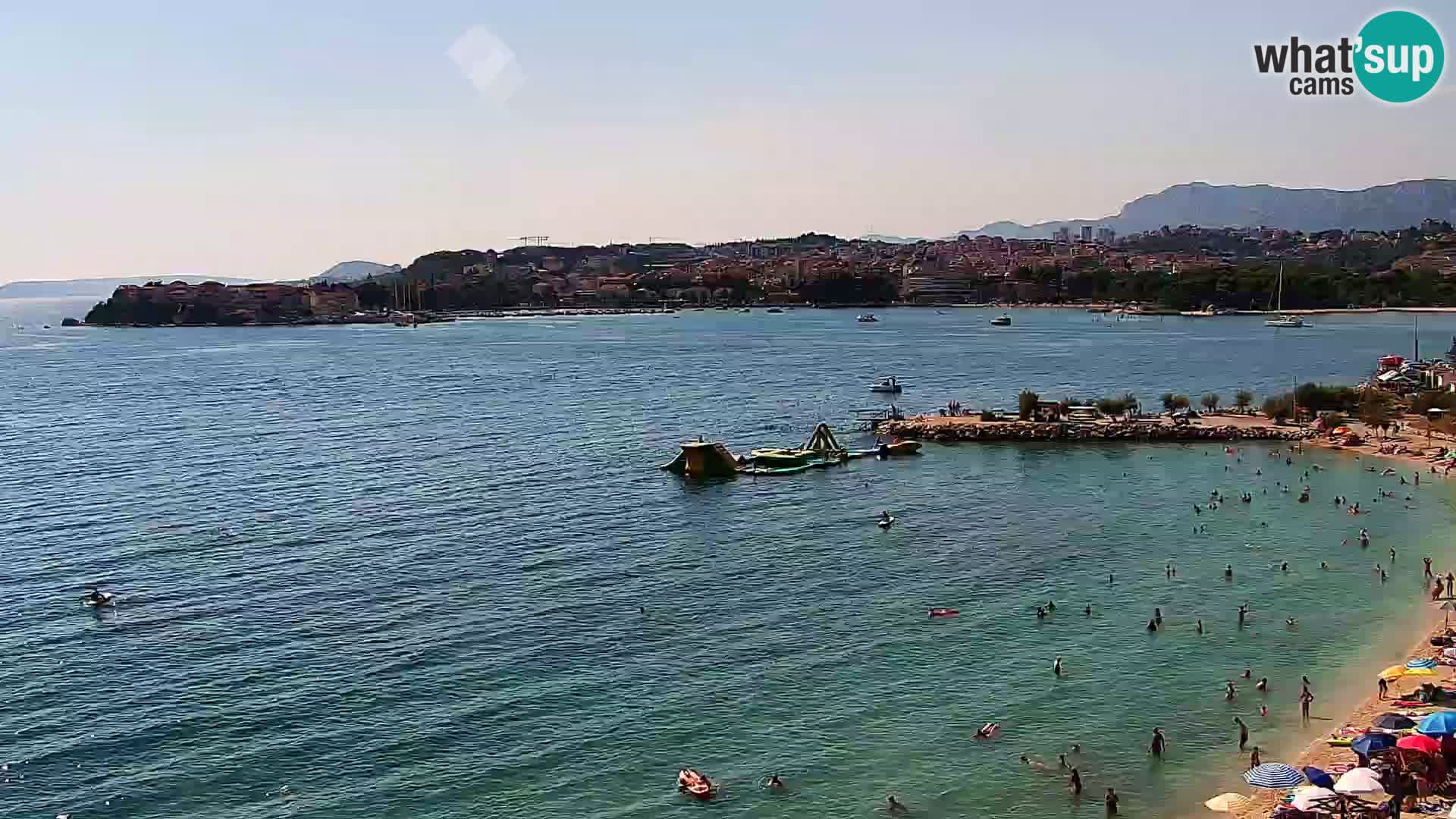 Webcam plage de Podstrana – Vue en direct depuis Hotel Split