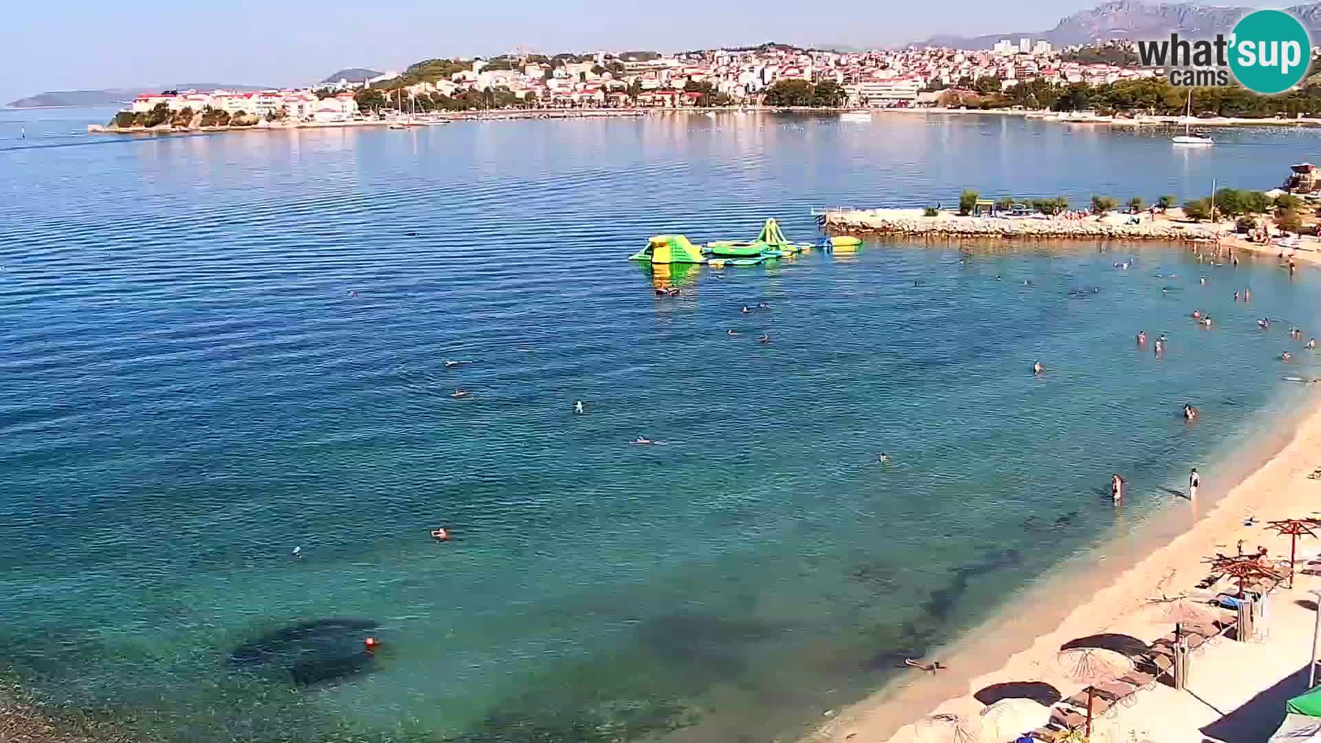 Webcam Playa de Podstrana – Vista en directo desde Hotel Split