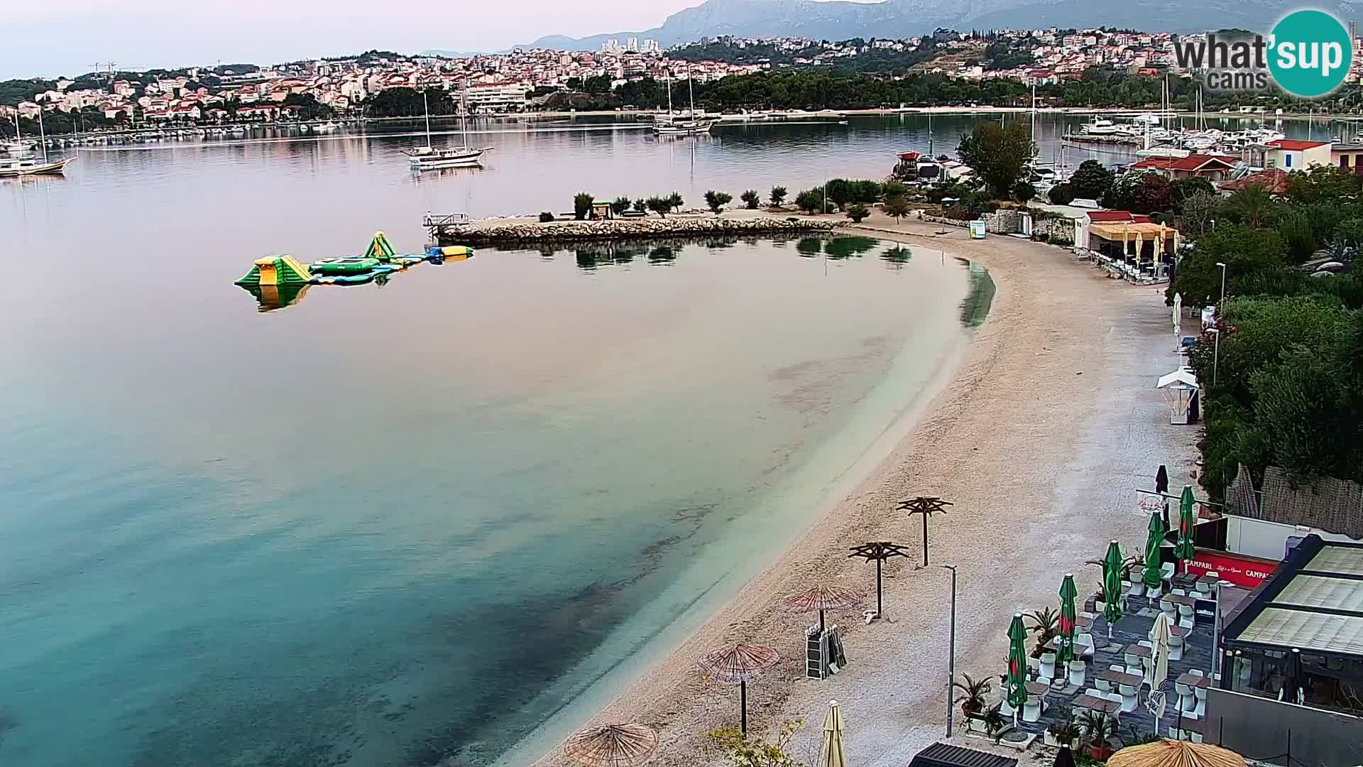 Webcam Playa de Podstrana – Vista en directo desde Hotel Split