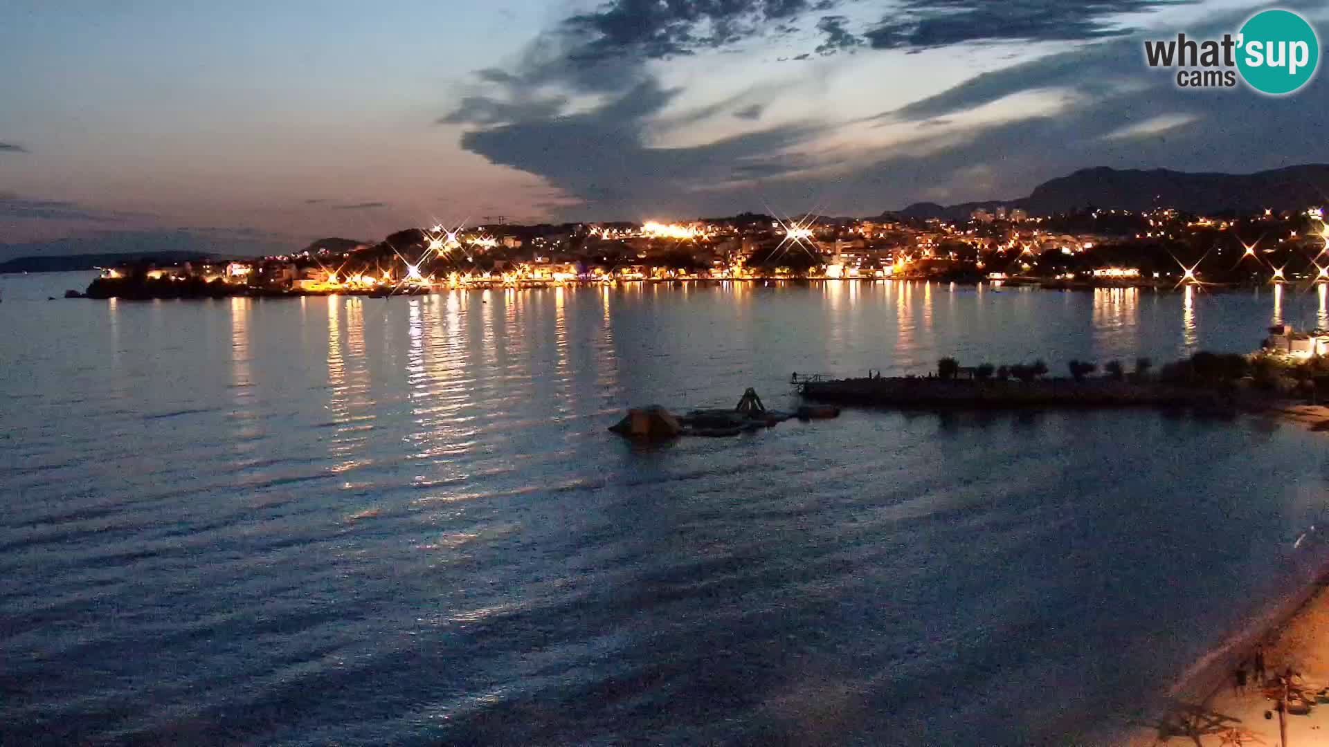 Webcam Spiaggia di Podstrana – Diretta dall’Hotel Split