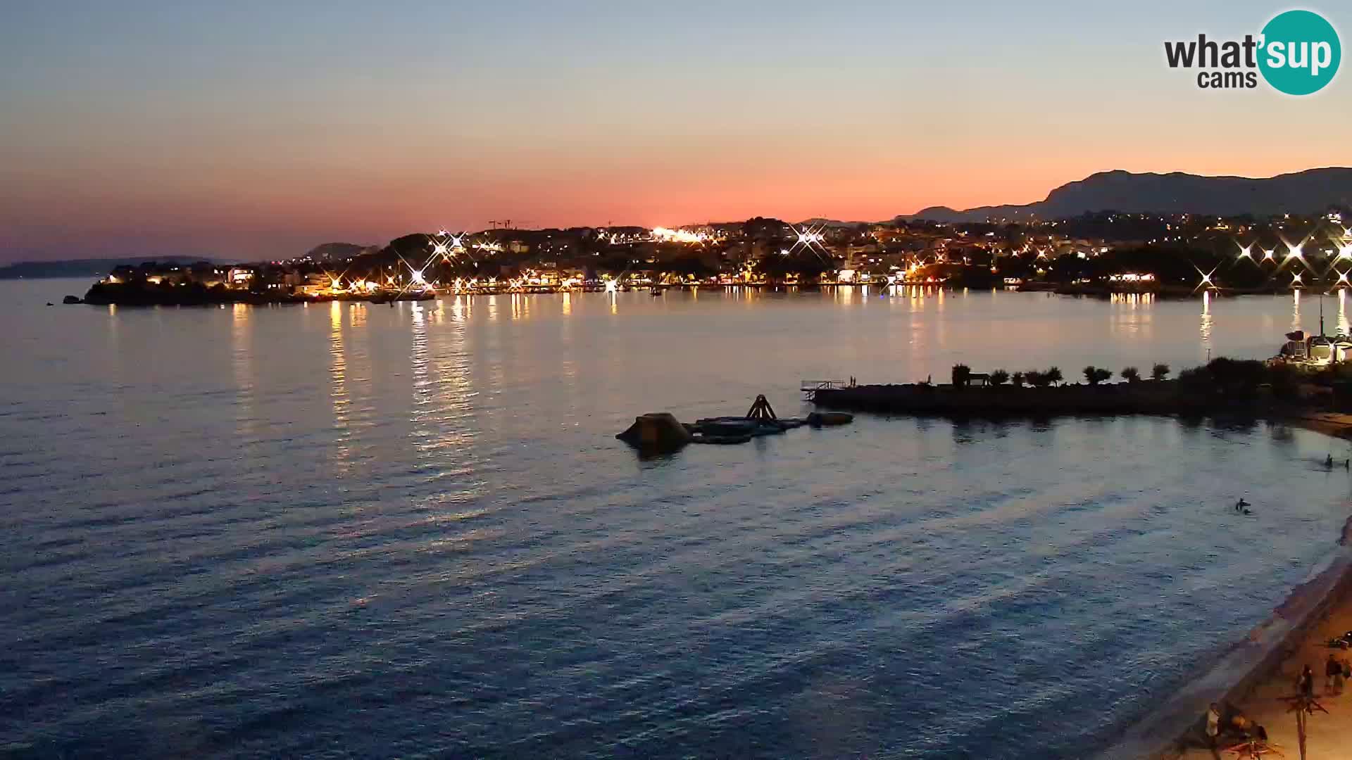 Webcam Spiaggia di Podstrana – Diretta dall’Hotel Split