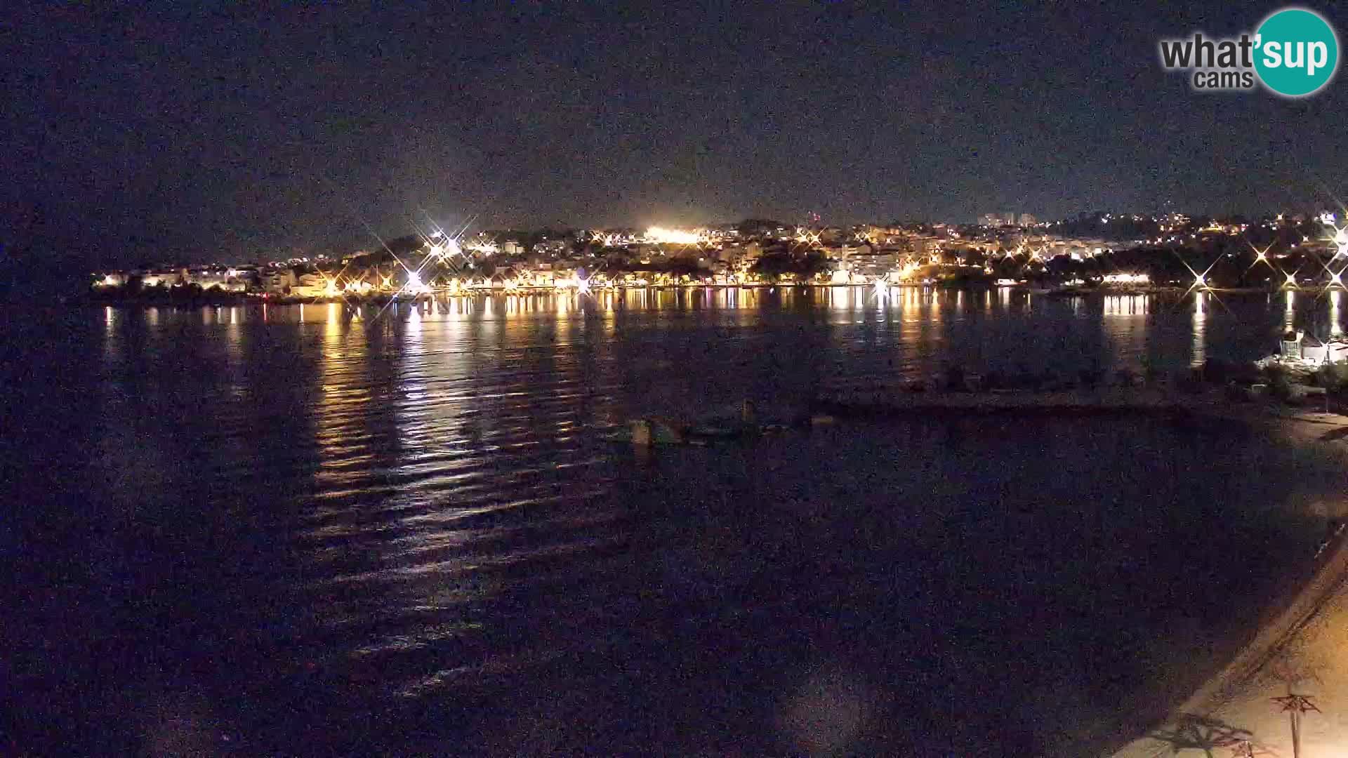 Webcam plage de Podstrana – Vue en direct depuis Hotel Split