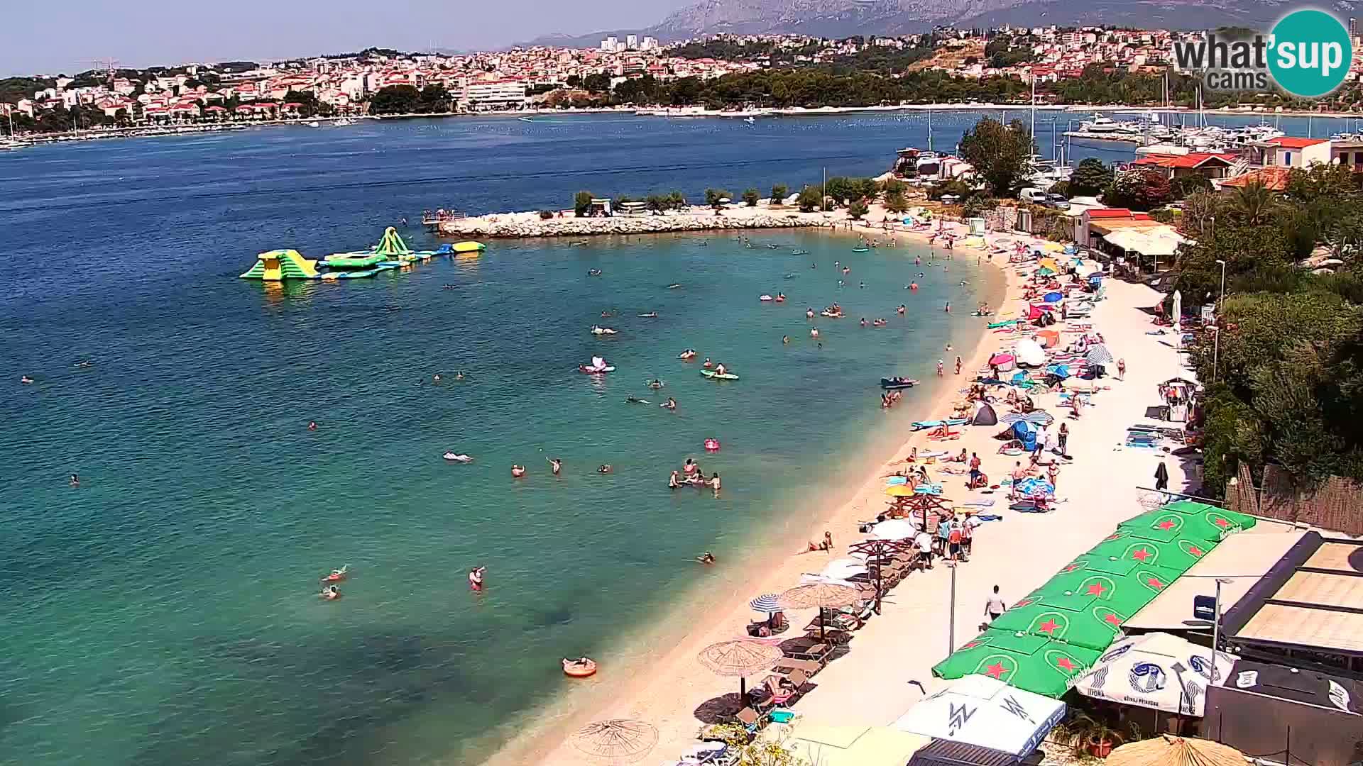 Podstrana Strand Webcam – Liveblick vom Hotel Split