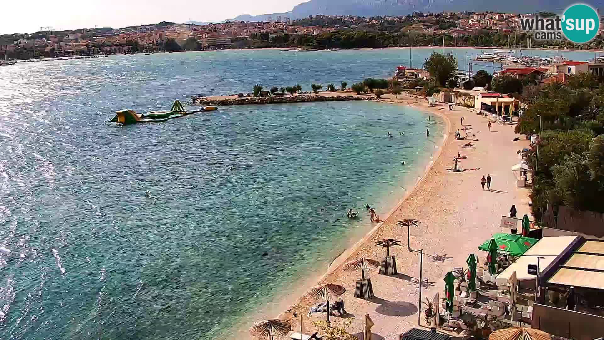 Webcam plage de Podstrana – Vue en direct depuis Hotel Split