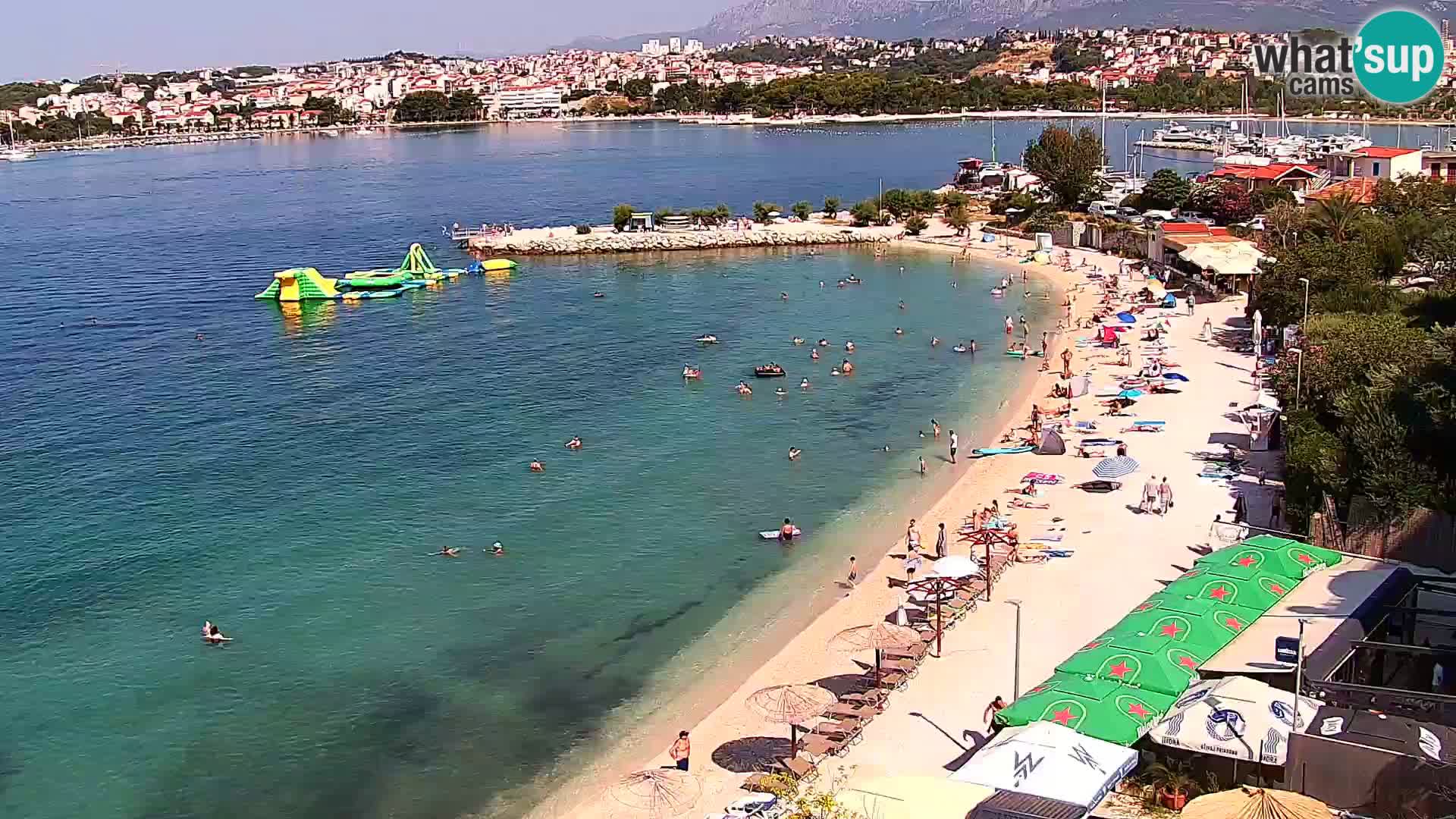 Podstrana Beach Webcam – Live View from Hotel Split