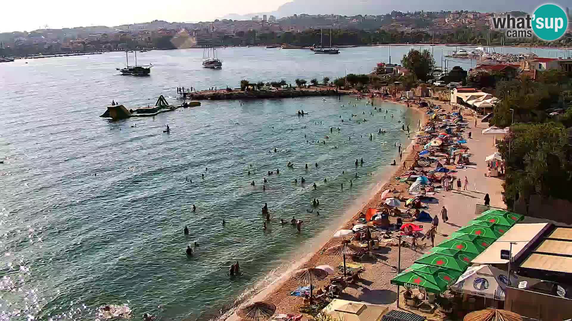 Webcam plage de Podstrana – Vue en direct depuis Hotel Split