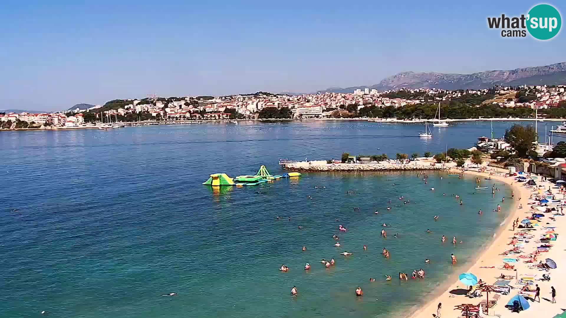 Podstrana Strand Webcam – Liveblick vom Hotel Split