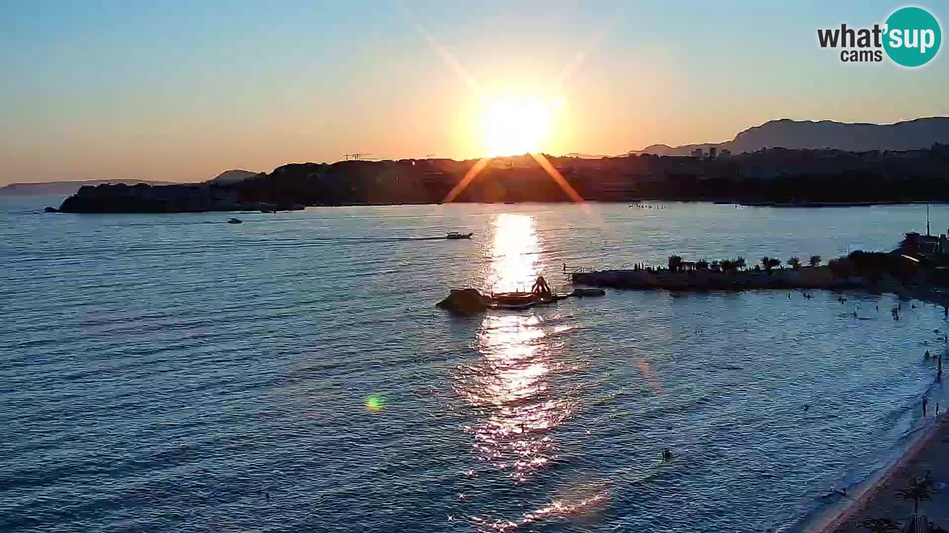 Podstrana Beach Webcam – Live View from Hotel Split