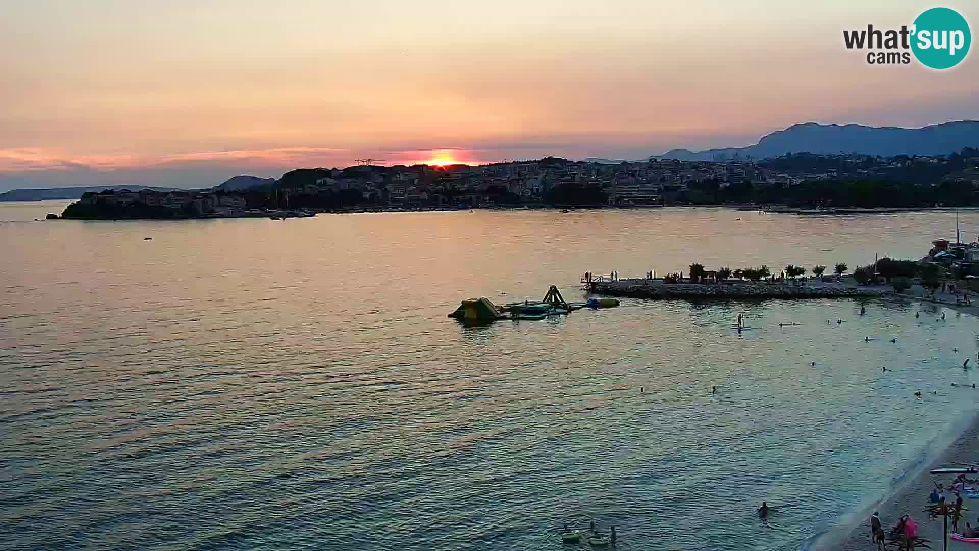 Podstrana Strand Webcam – Liveblick vom Hotel Split