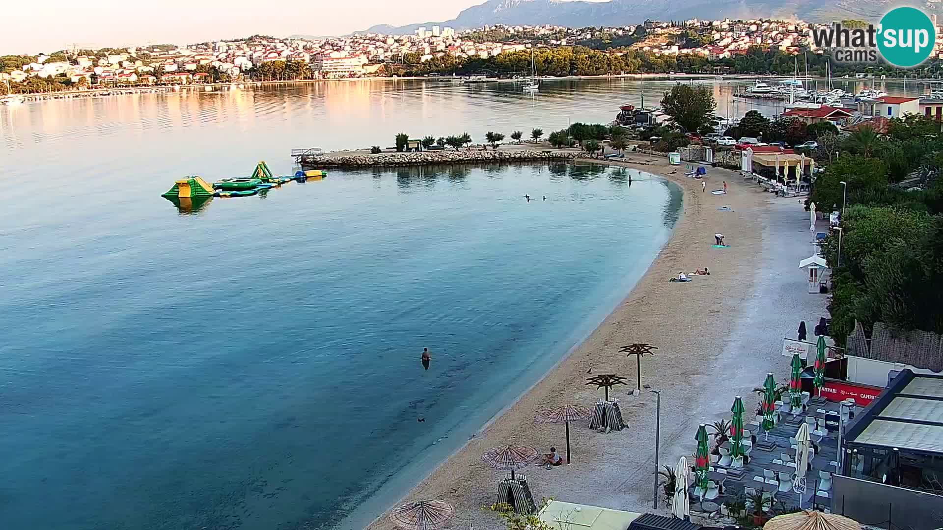 Podstrana Strand Webcam – Liveblick vom Hotel Split