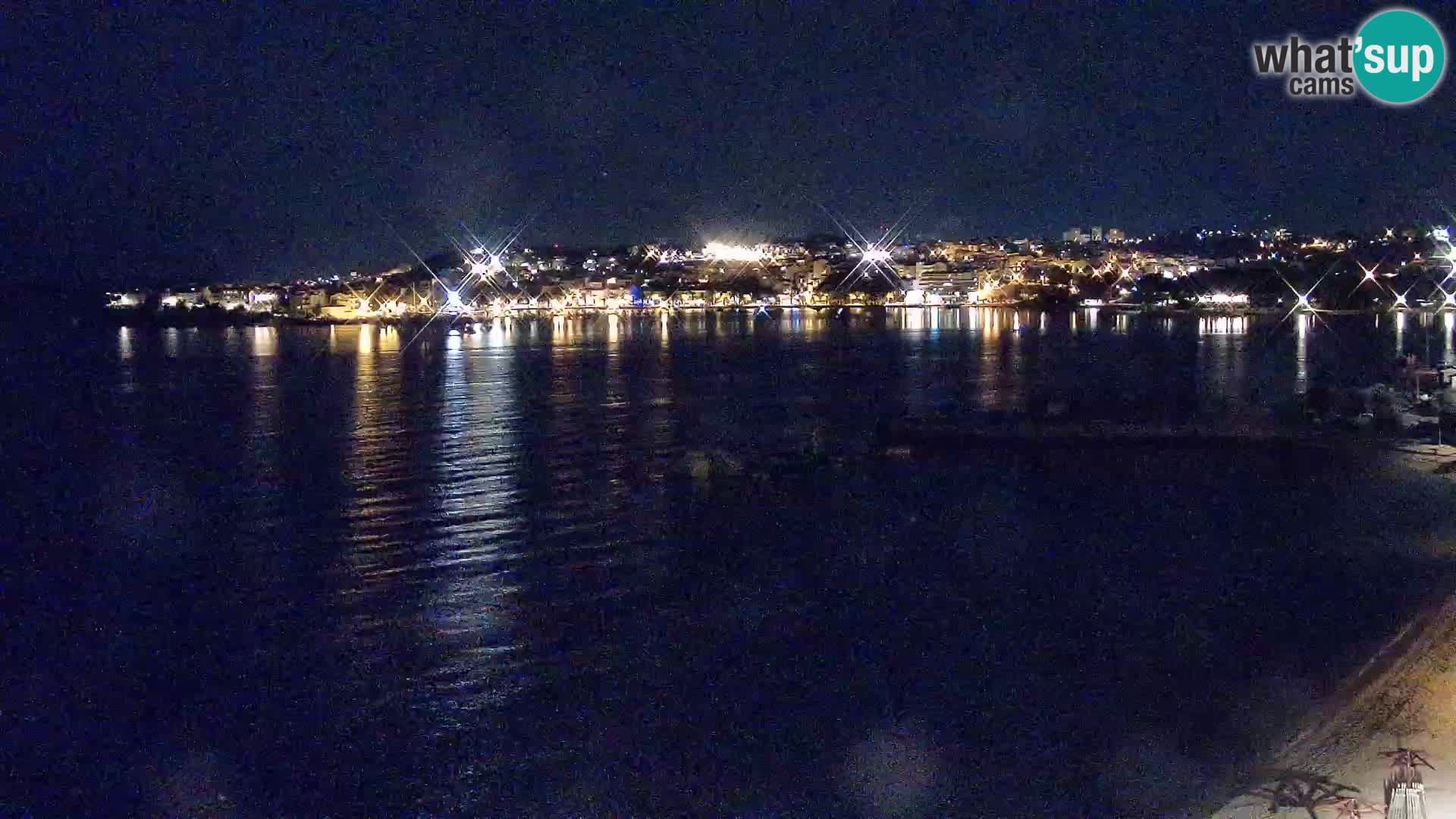 Podstrana Strand Webcam – Liveblick vom Hotel Split