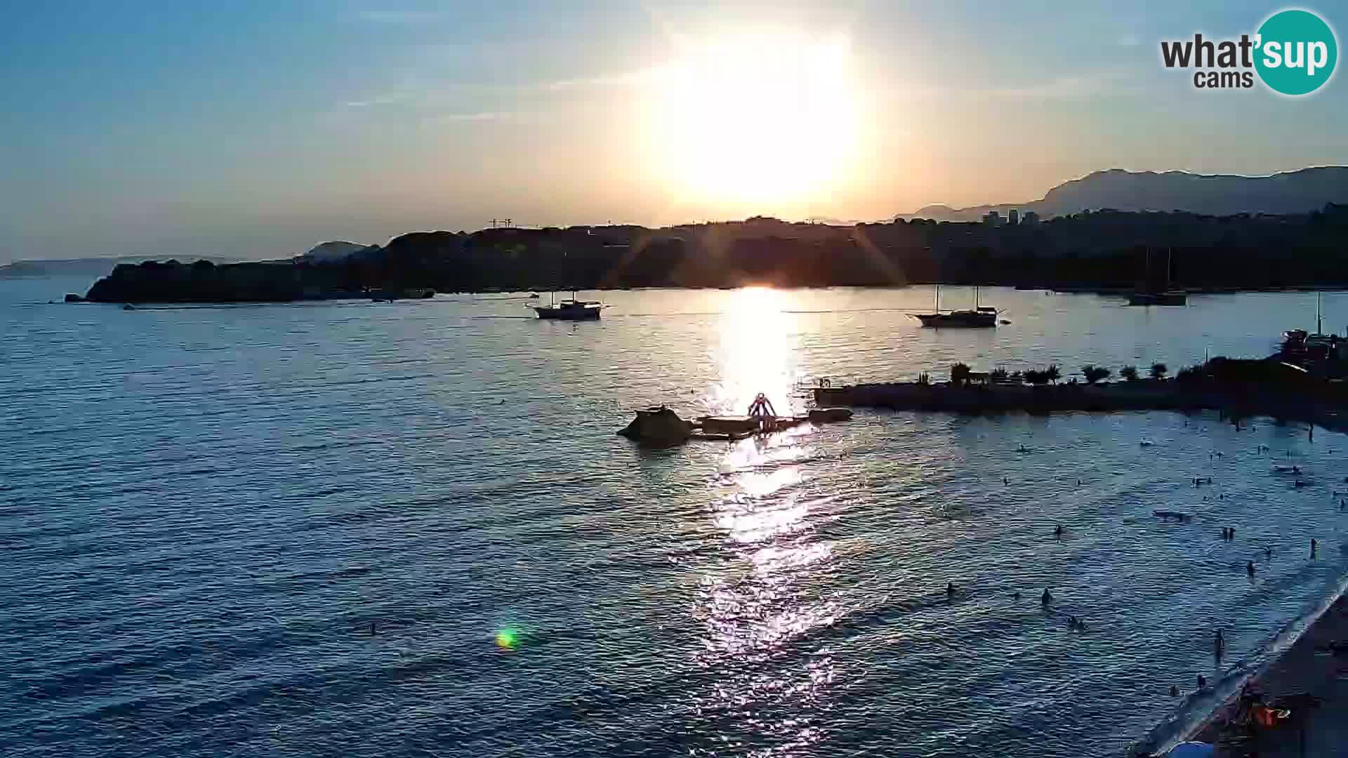 Webcam Playa de Podstrana – Vista en directo desde Hotel Split