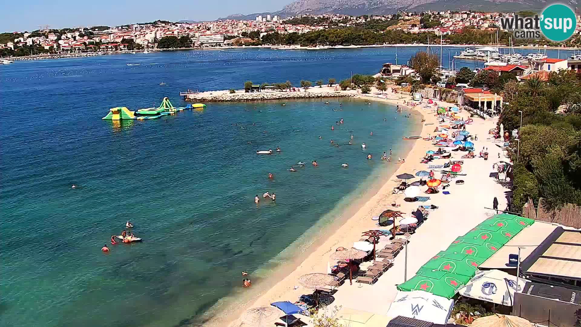 Podstrana Strand Webcam – Liveblick vom Hotel Split