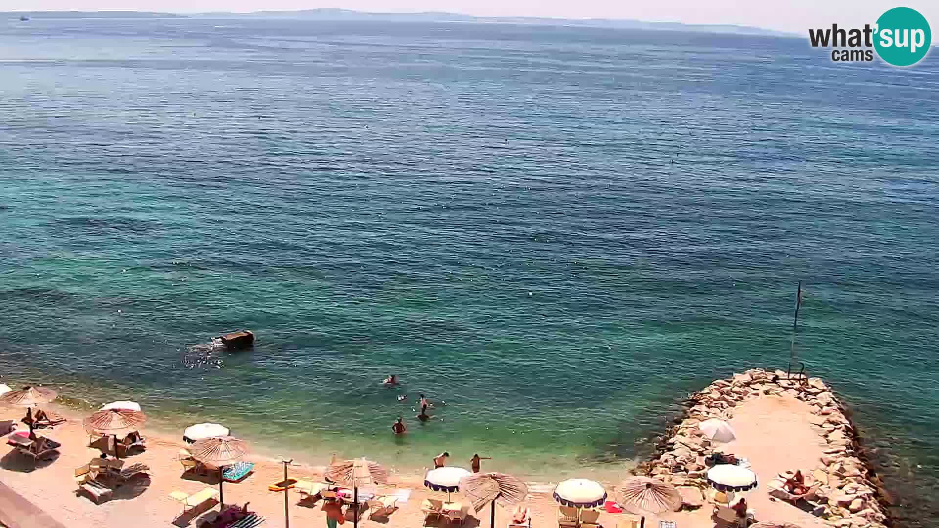 Podstrana Strand Webcam – Liveblick vom Hotel Split