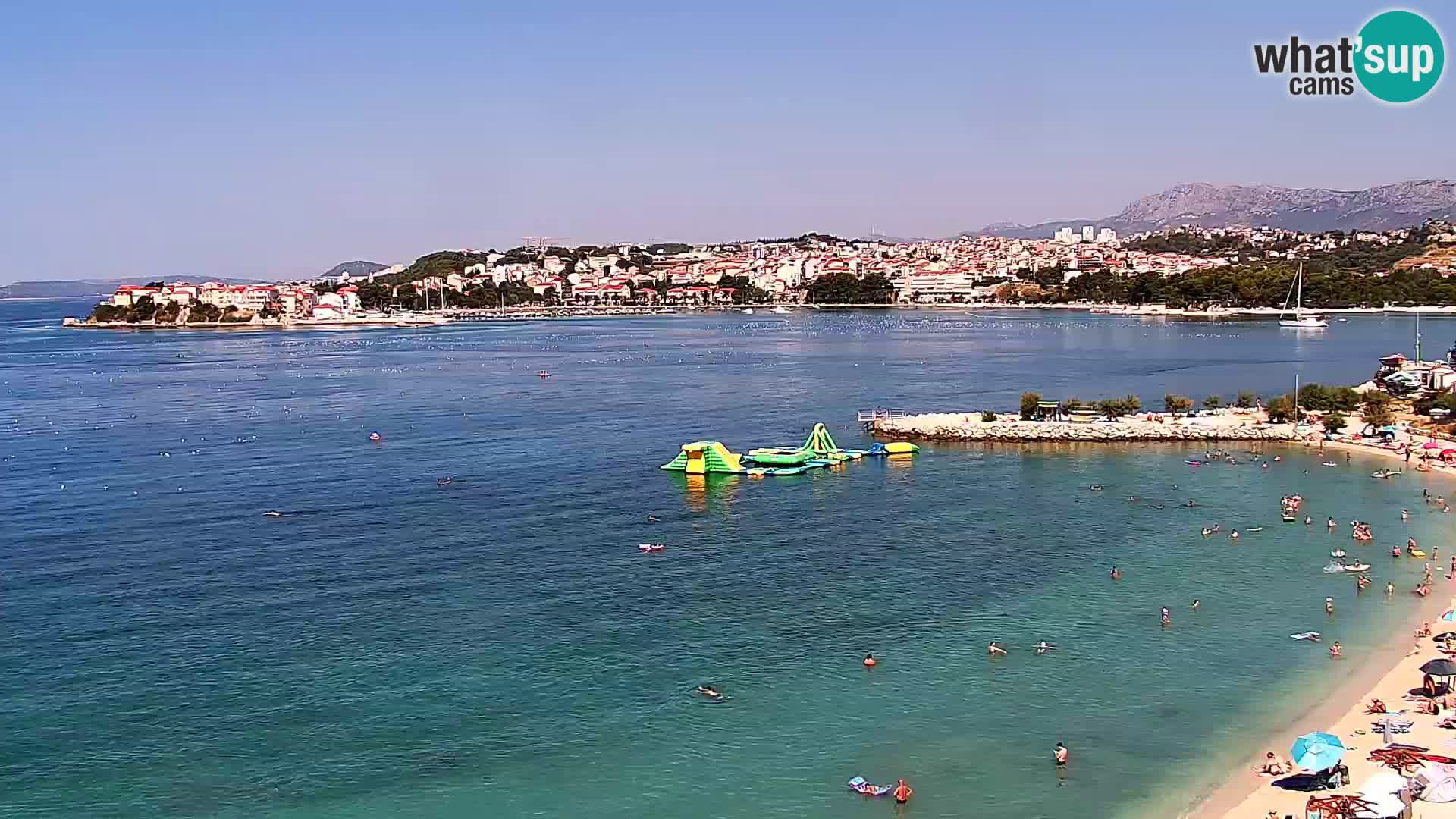 Podstrana Beach Webcam – Live View from Hotel Split