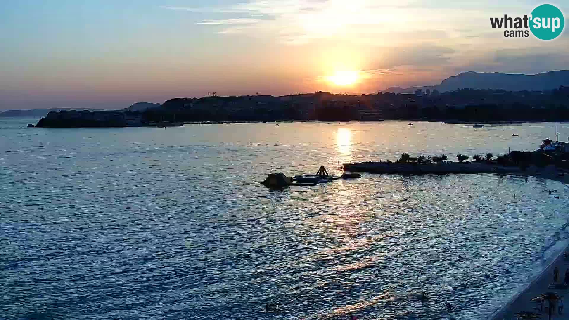Webcam plage de Podstrana – Vue en direct depuis Hotel Split
