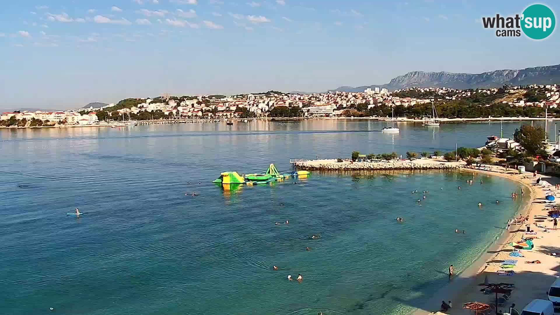 Webcam Playa de Podstrana – Vista en directo desde Hotel Split