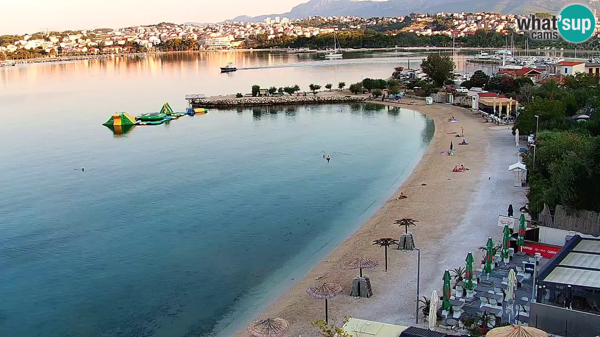 Podstrana Beach Webcam – Live View from Hotel Split