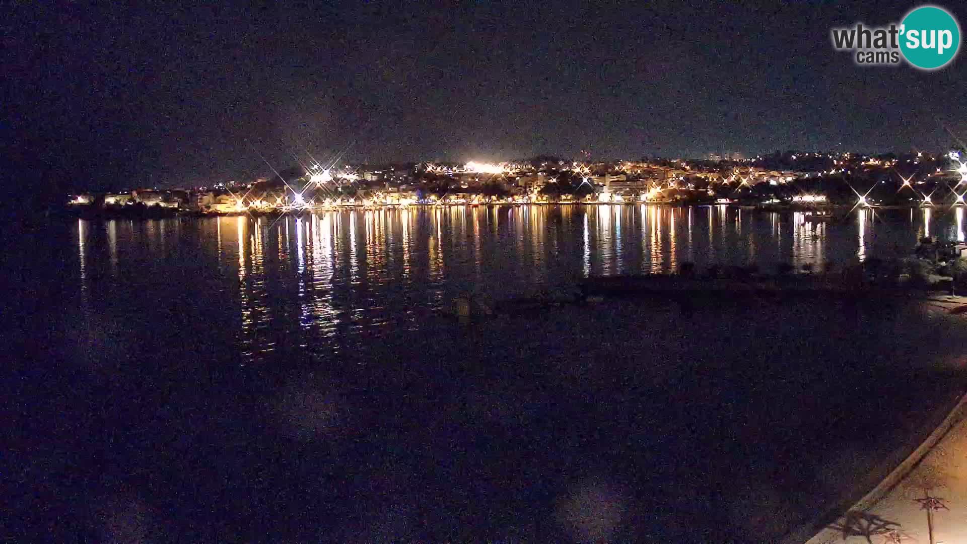 Spletna kamera Plaža Podstrana – Pogled v živo