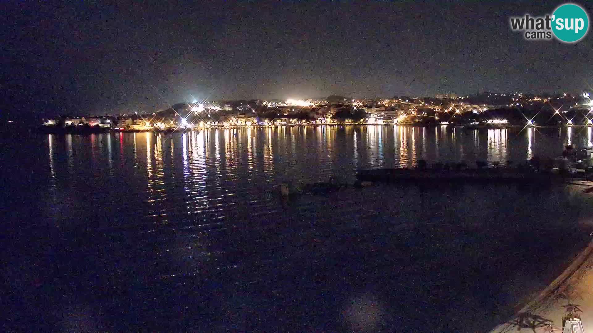 Web kamera Plaža Podstrana – Pogled uživo